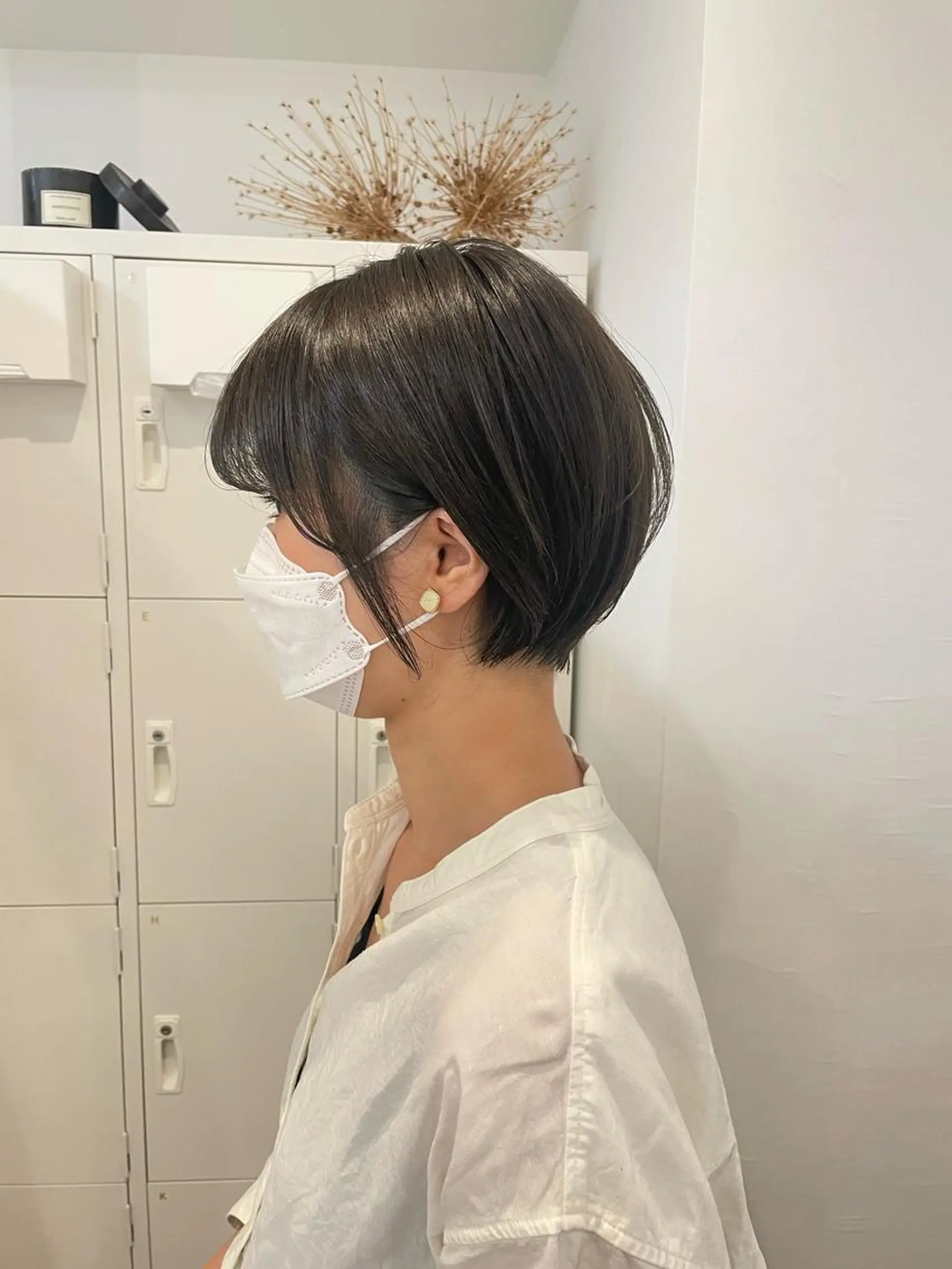 ショート 大迫 江梨のヘアスタイル