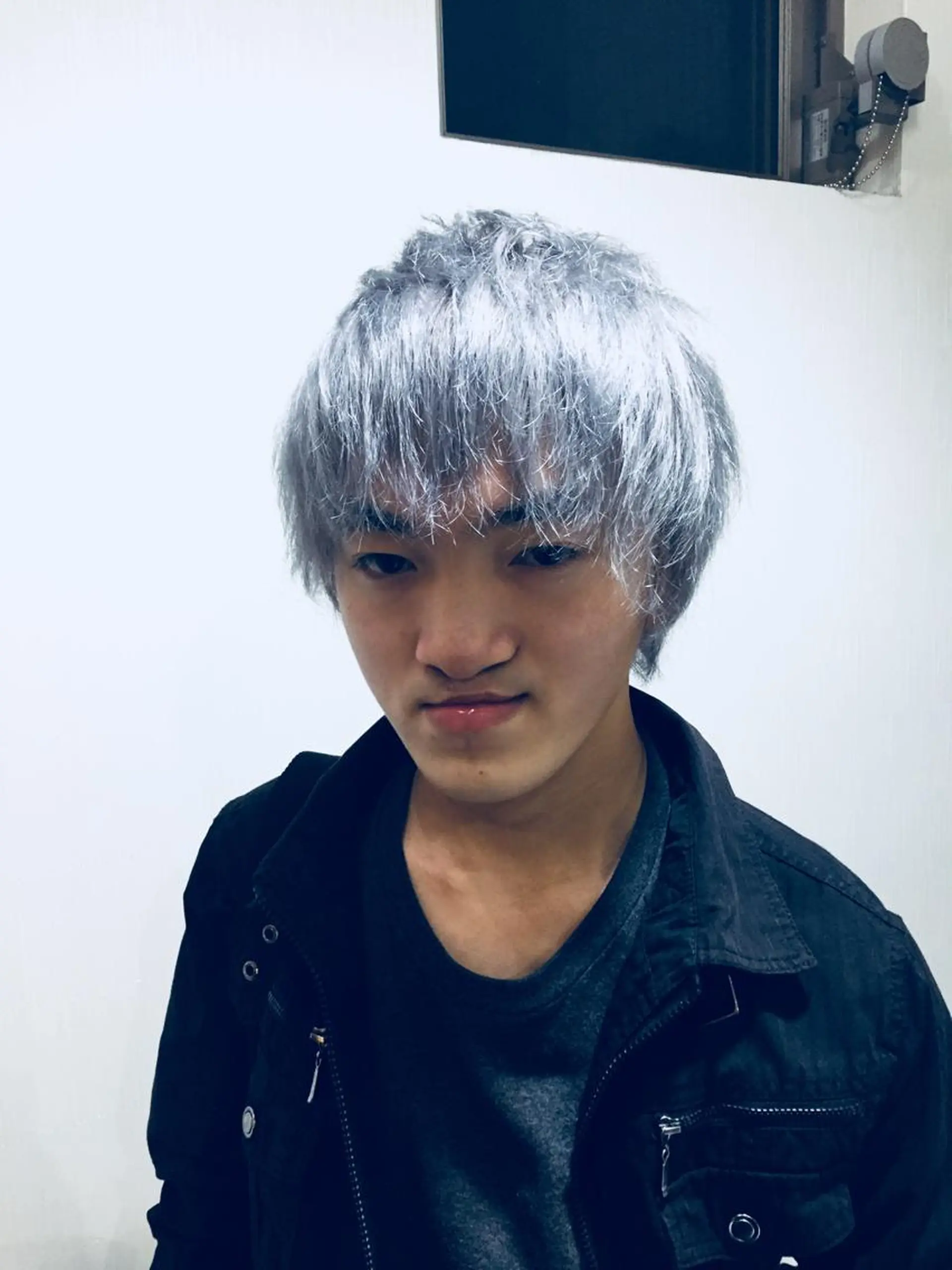 ショート カラー メンズ 阿久津 泰幸のヘアスタイル