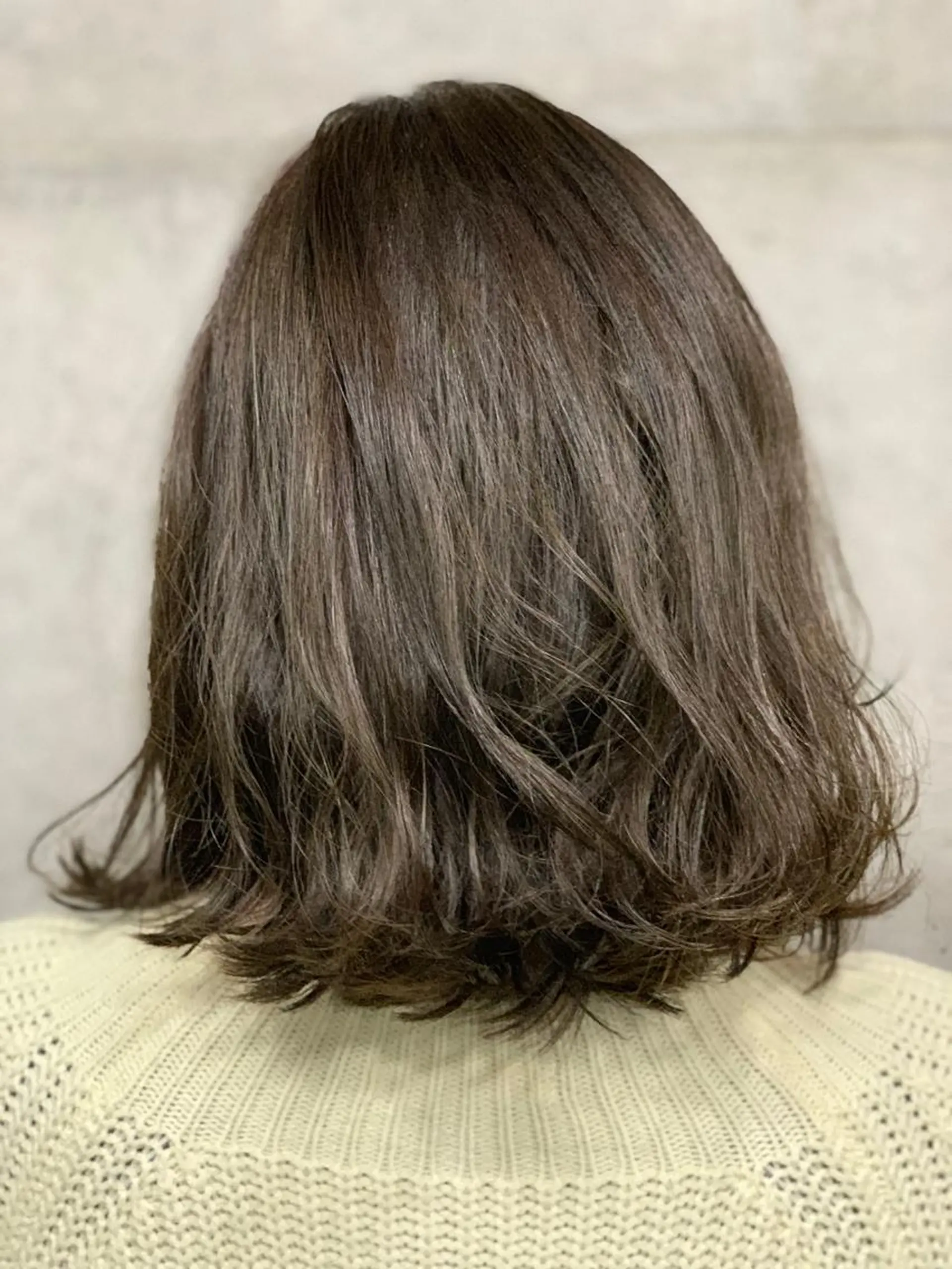ミディアム カラー ヘアカラー トリートメント 小林 美央のヘアスタイル