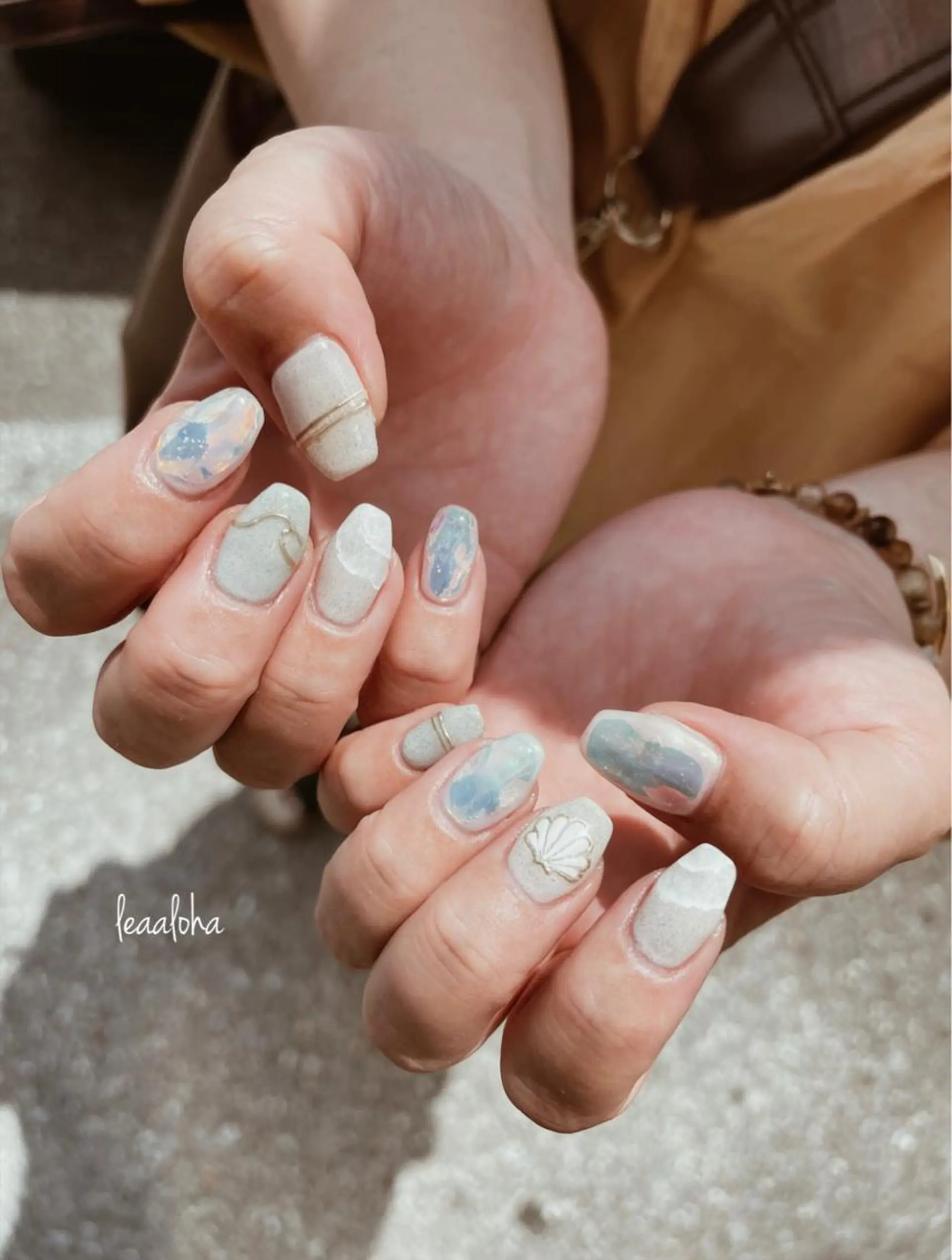 ネイル ハンドネイル フットネイル leaaloha　byBROWN HAIR所属・レアアロハ宇都宮 /ネイル.メンズ脱毛のネイルデザイン