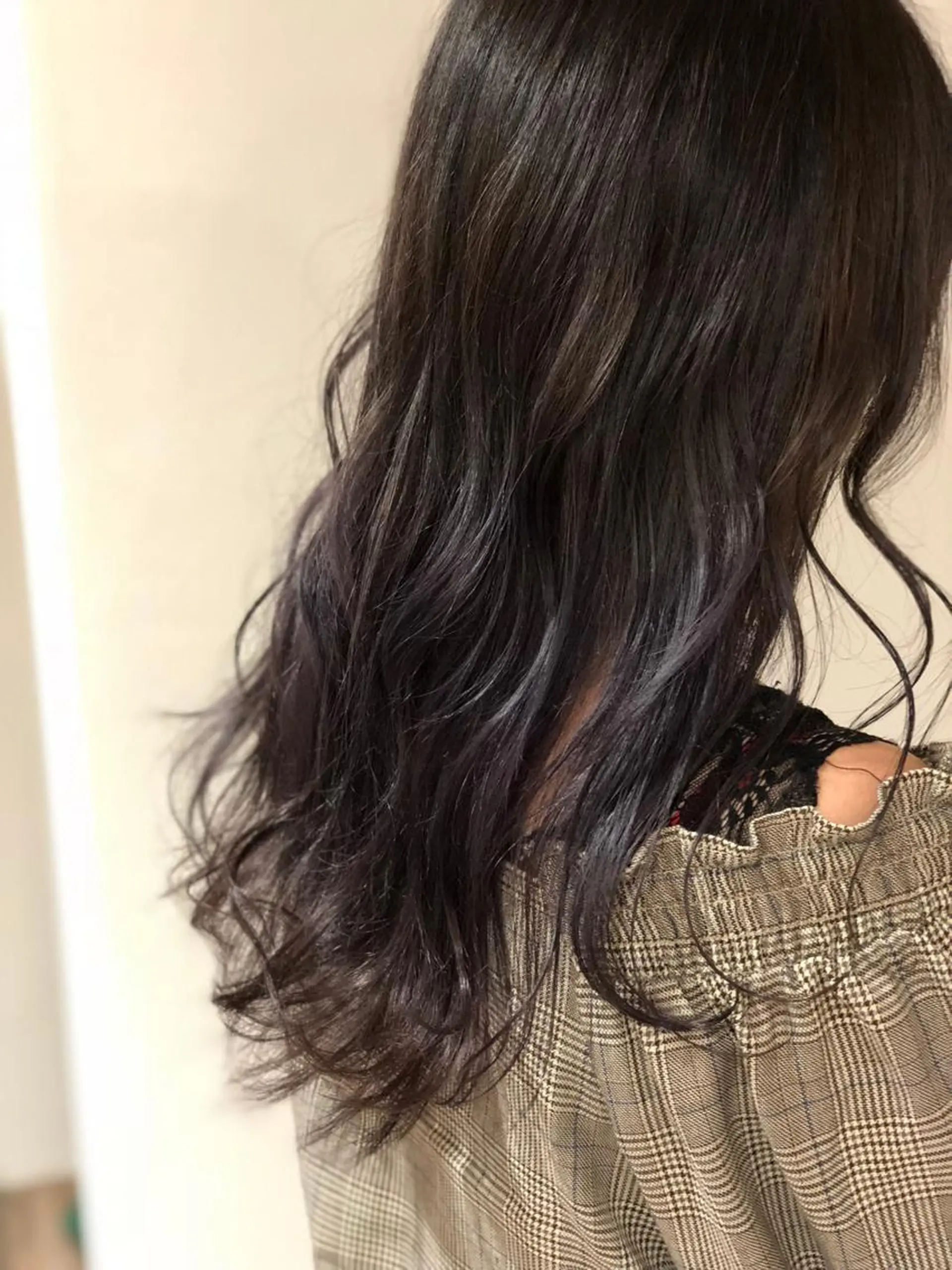 セミロング カラー ヘアアレンジ 髪質改善 MAKIのヘアスタイル