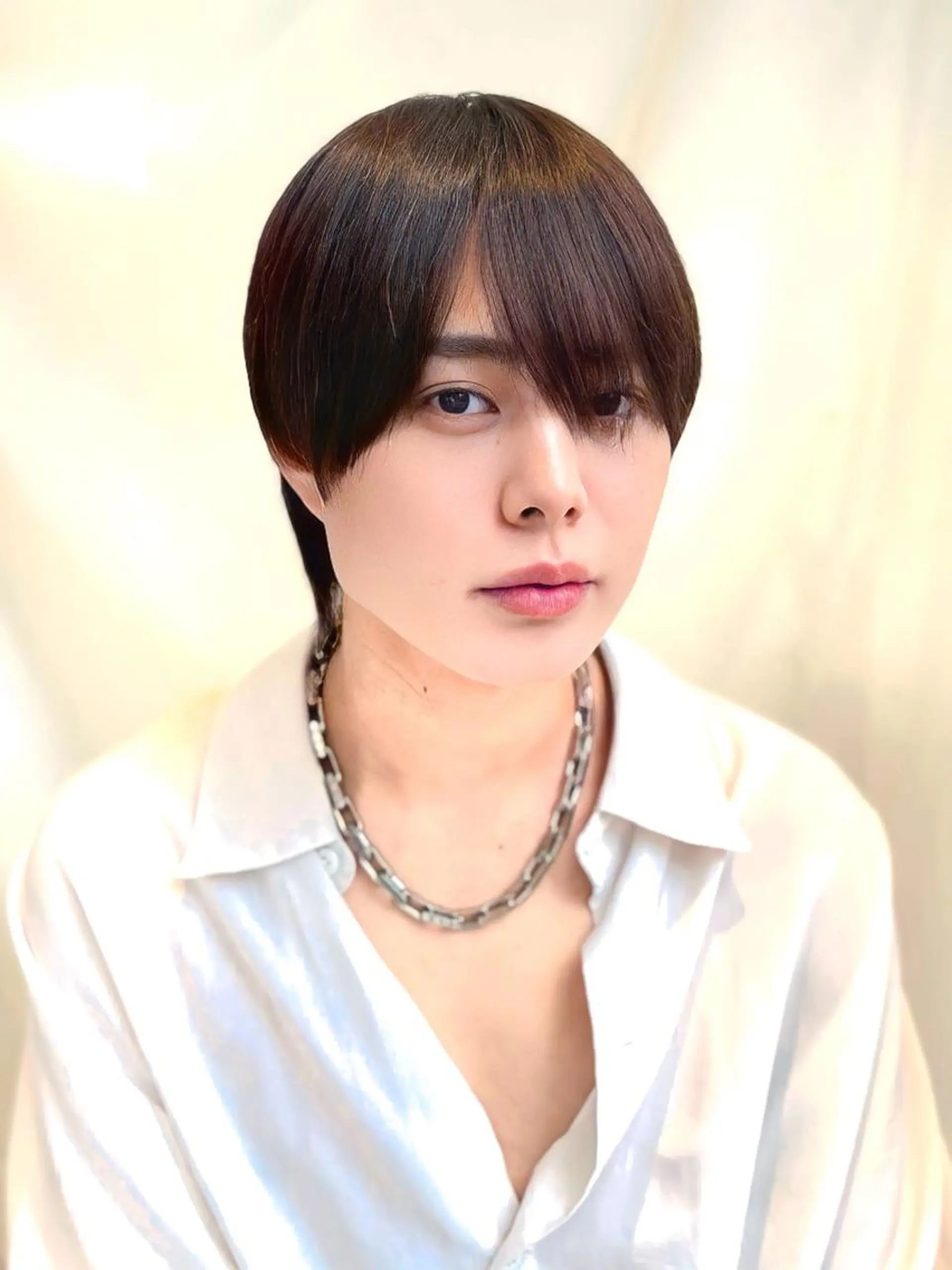 メンズ カット 顔周り特化/韓国ヘア /レイヤー/吉野幸大のヘアスタイル