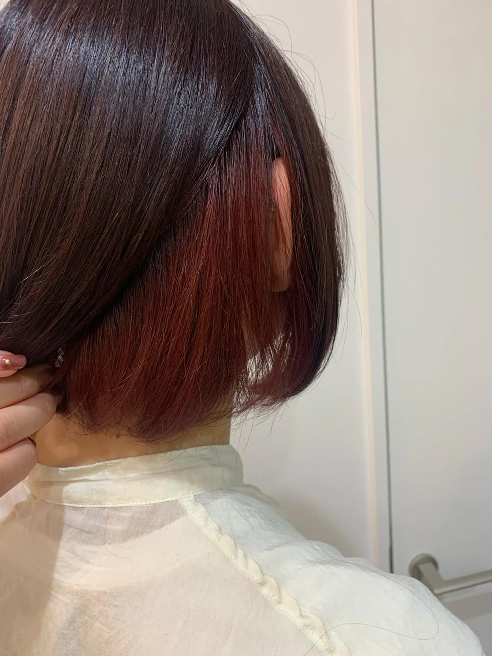 ショート カラー ecru🕊️堀内 眞帆のヘアスタイル