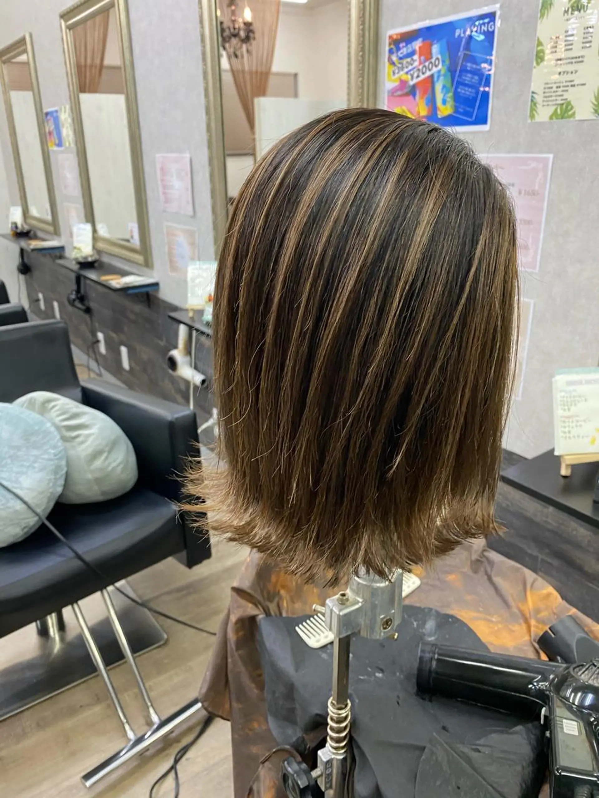 カラー N-plants 楓のヘアスタイル