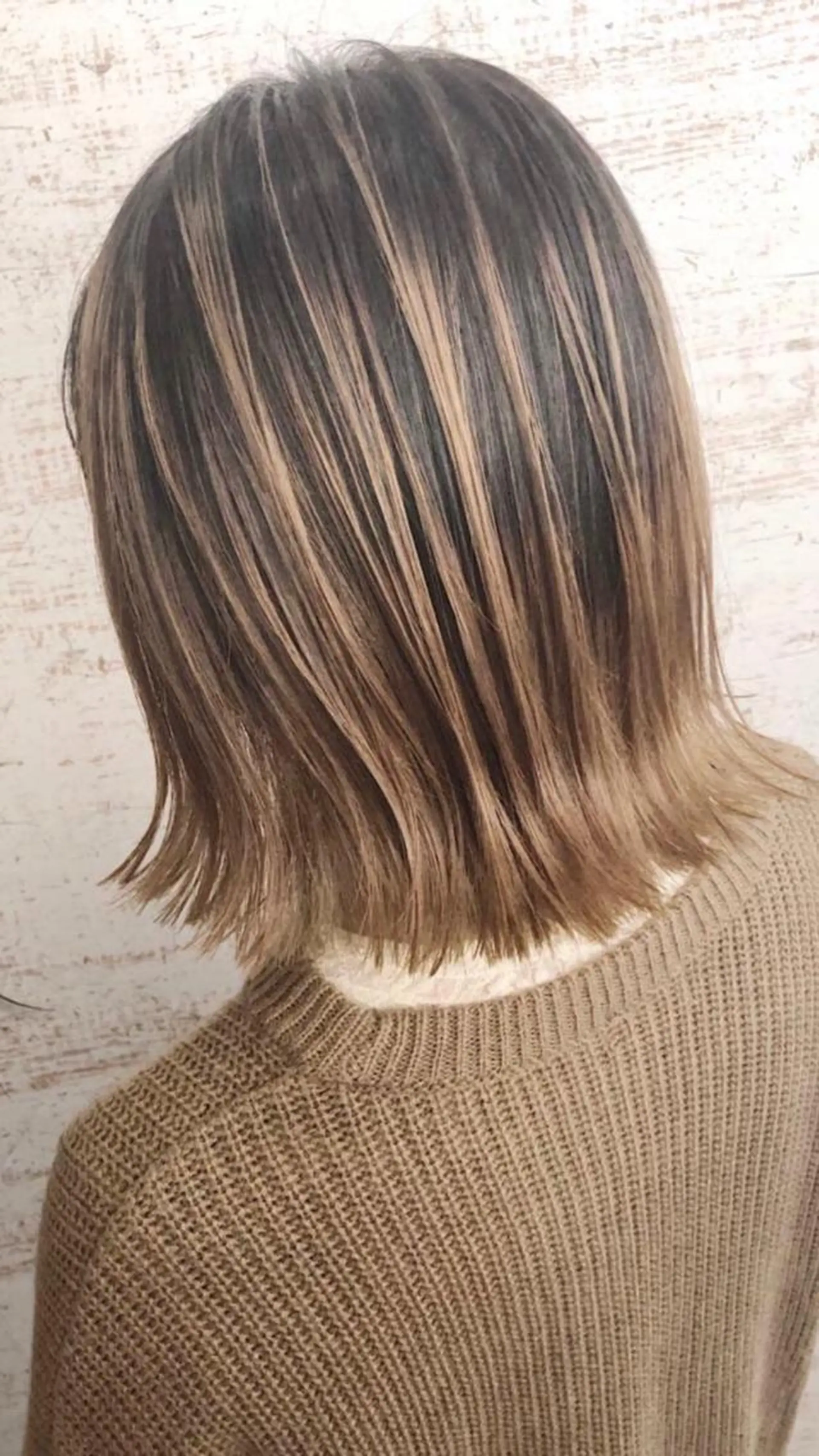 ミディアム カラー ケアブリーチ /髪質 改善/古橋圭史郎のヘアスタイル