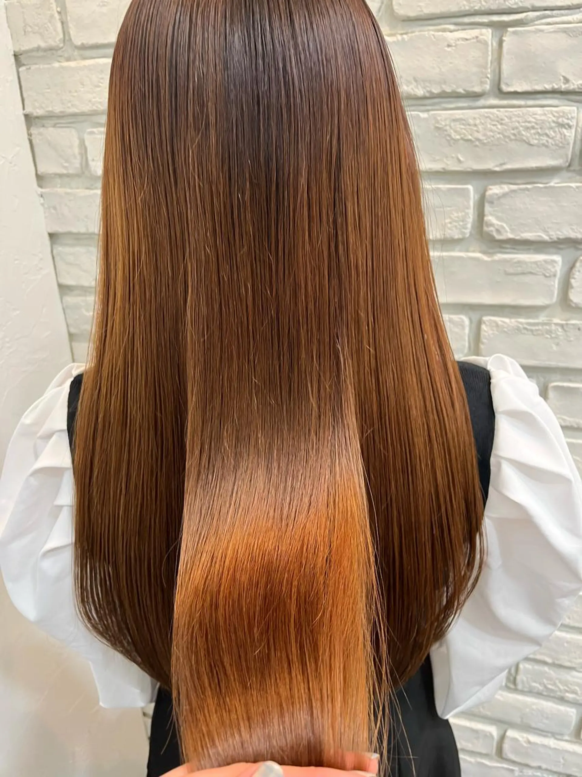 ロング カラー 髪質改善 カット ヘアカラー トリートメント SOYON 🤍CHIZU🤍.のヘアスタイル