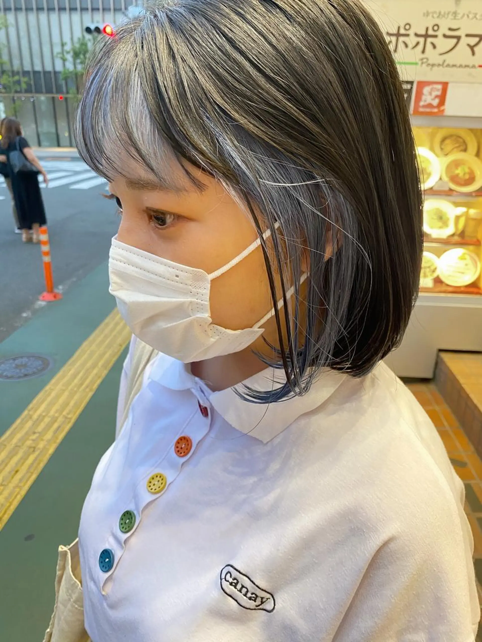 ショート ヘアアレンジ トリートメント レイヤー/ベージュ カラー/ハシモトのヘアスタイル