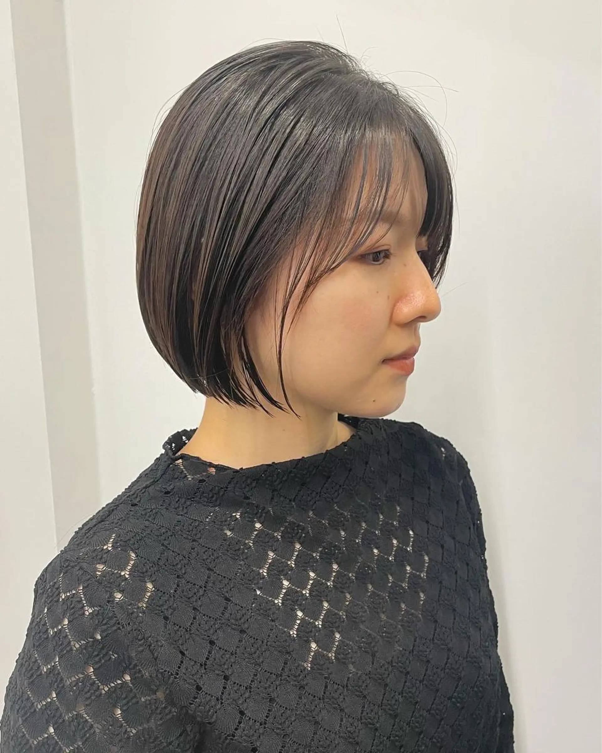 ショート ヘアアレンジ カット トリートメント ボブ/ミニボブ/ 立河今日子のヘアスタイル