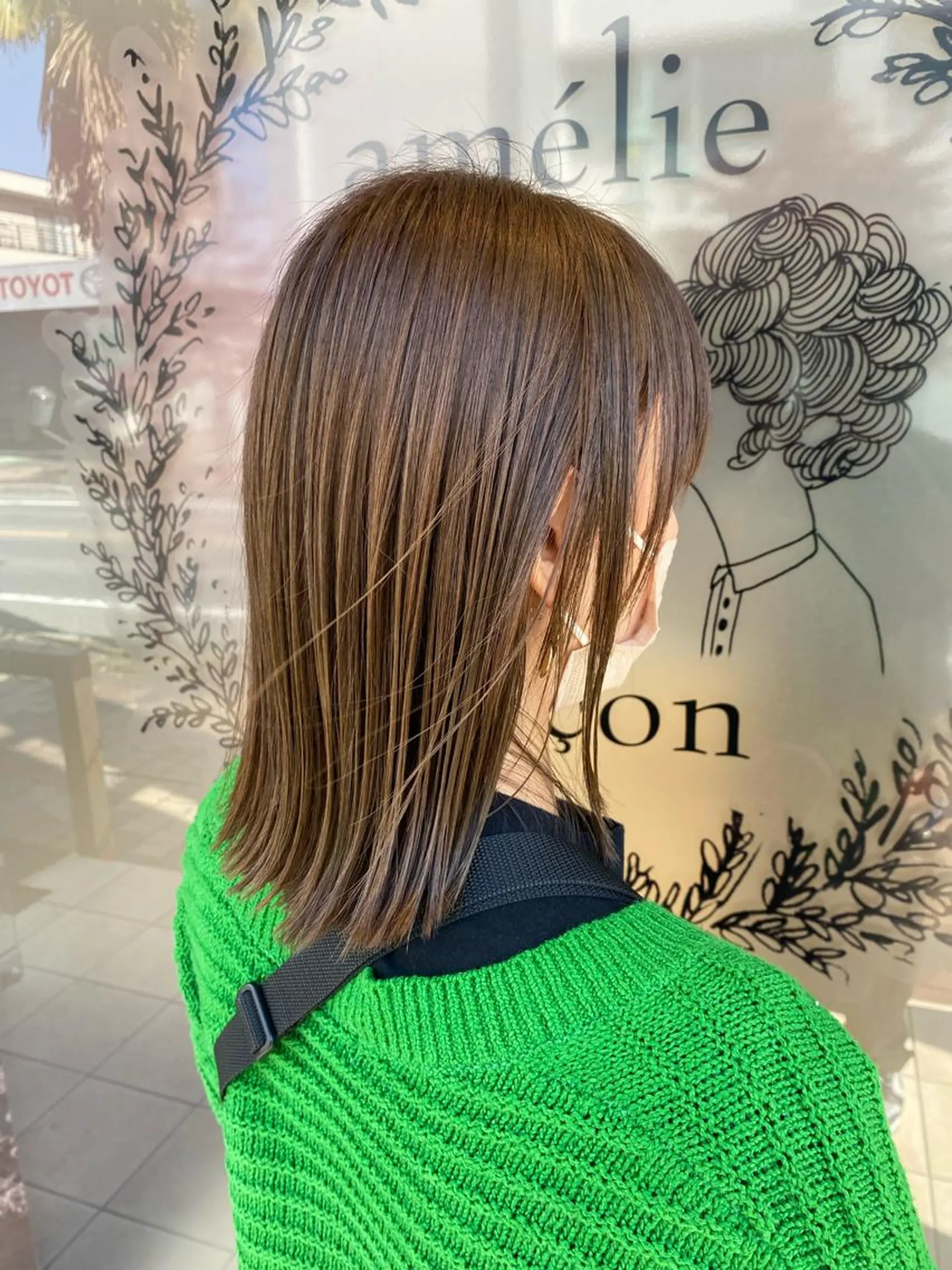 ミディアム カラー カット ヘアカラー トリートメント さこだ しょうた 【副店長】のヘアスタイル