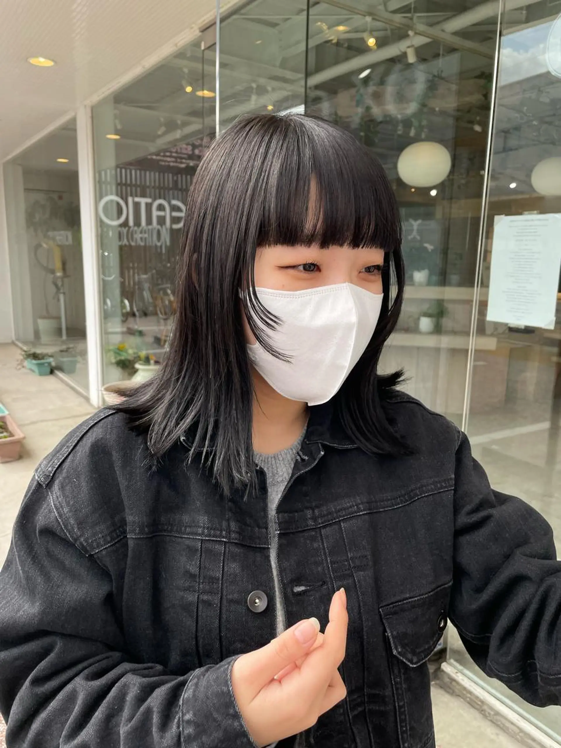 セミロング カラー レイヤーカット/ マリアのヘアスタイル