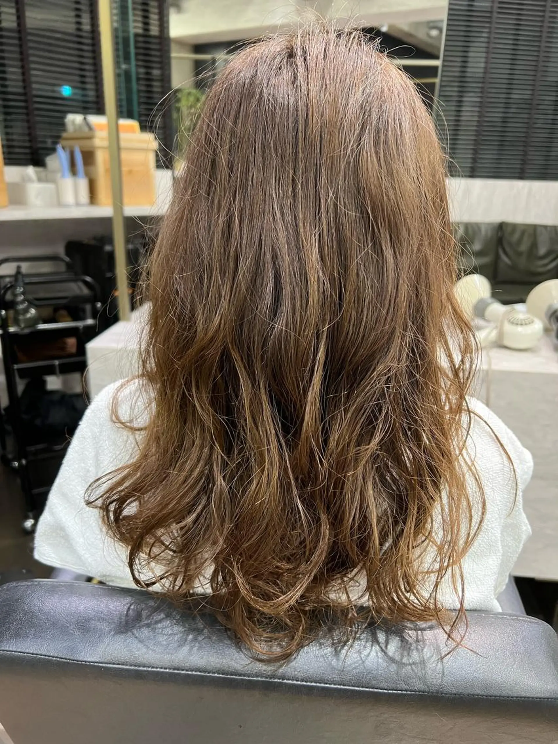 ロング パーマ パーマ ROBBY所属・松井美樹/似合わせ ガーリー・韓国のヘアスタイル