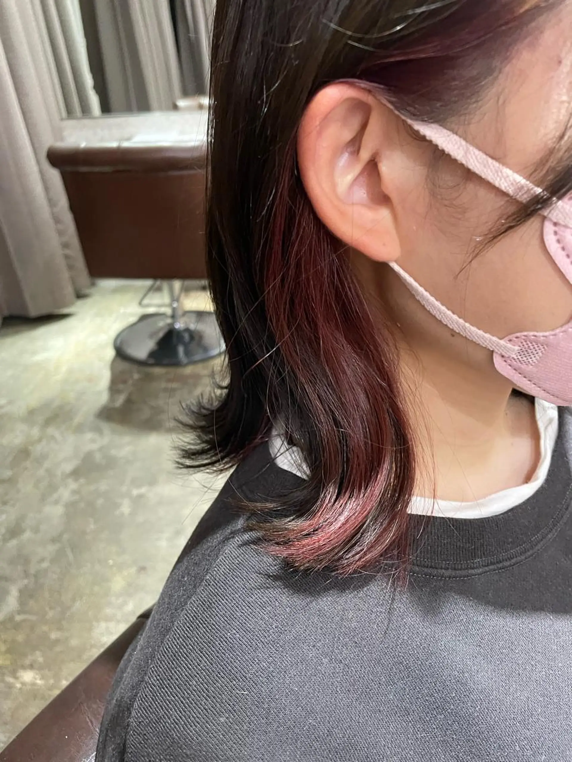 ミディアム カラー FERIA  あべの 🌼西口実来🌼のヘアスタイル