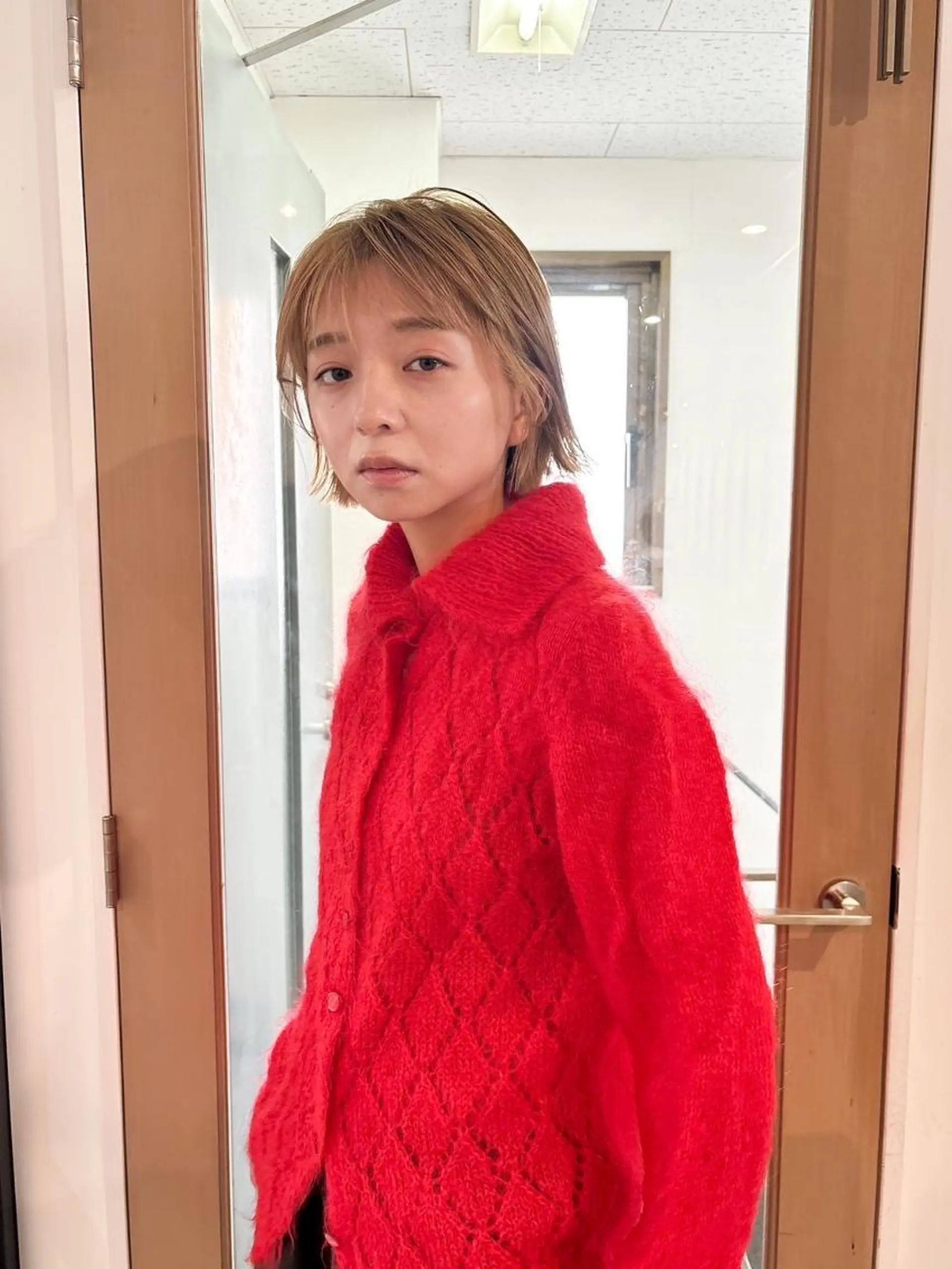 ショート カラー ショートボブ アディクシーカラー ブリーチ ケアブリーチ デザインカラー ヘアカラー CEINE OURのヘアスタイル