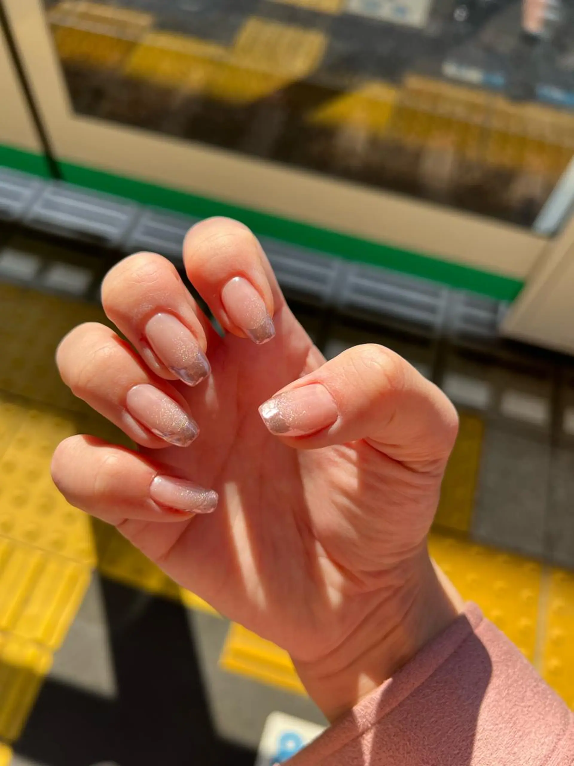 ネイル フレンチネイル ミラーネイル ディアマンテ𓏸𓈒 フェイシャル/ネイルのエステ・リラクイメージ