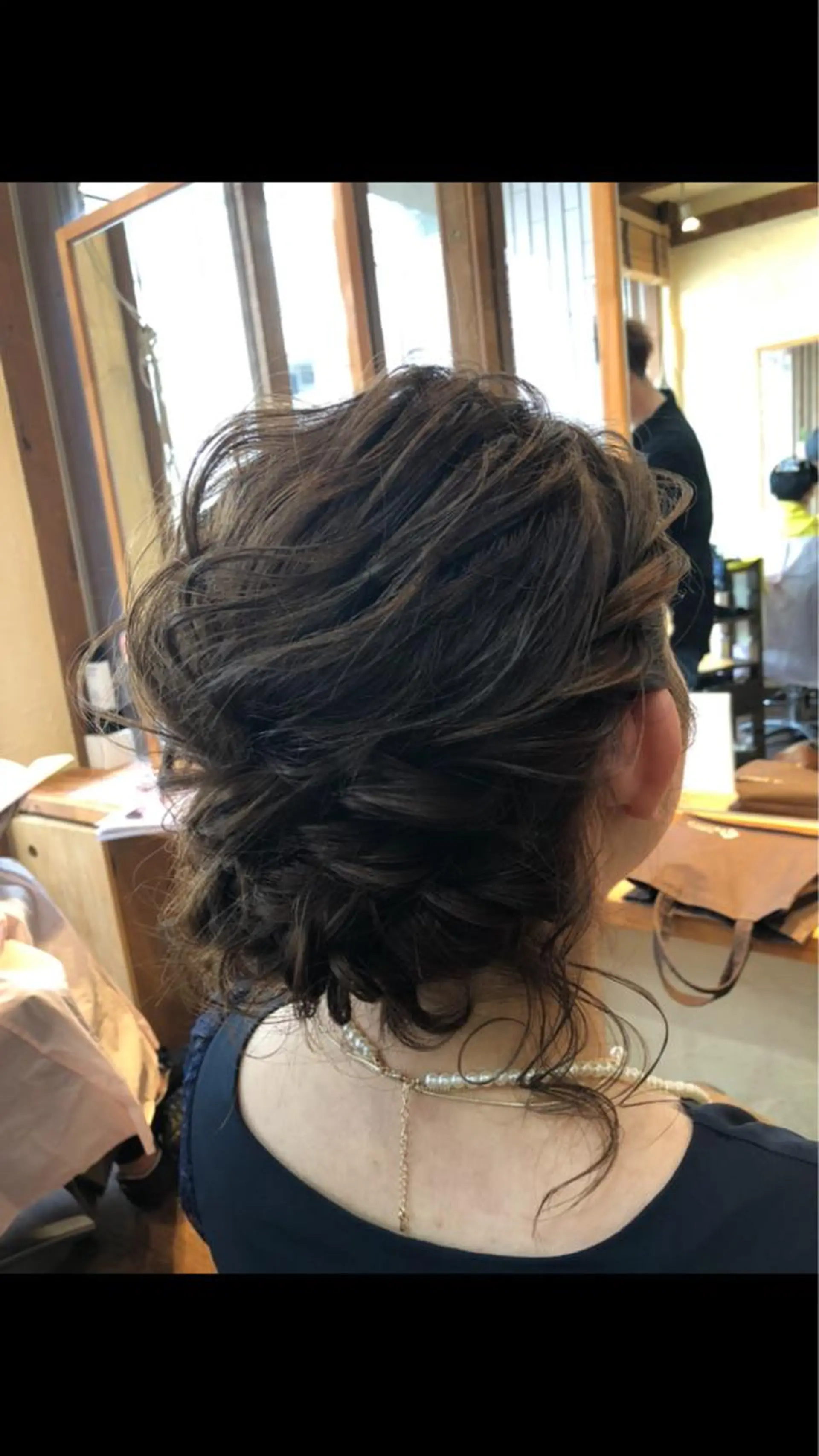 ミディアム ヘアアレンジ ✨🌿大人可愛い愛さ れhair🌿✨松本のヘアスタイル