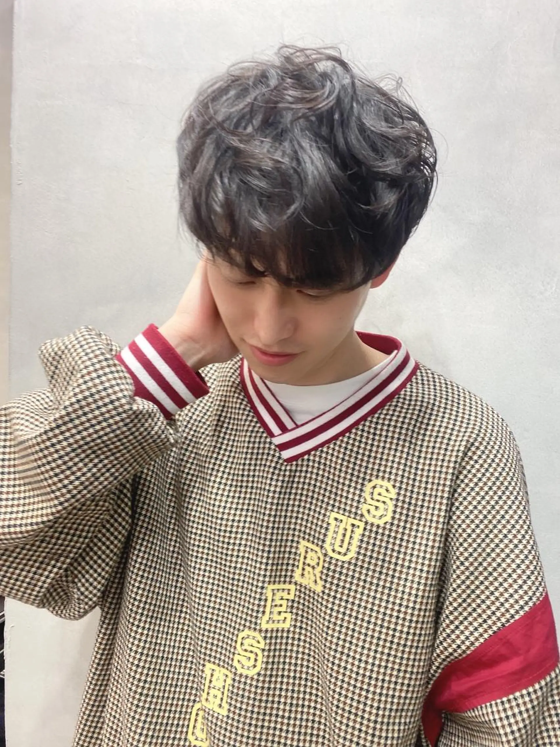 ショート パーマ メンズ LAVENDIA Azabu所属・LAVENDIA 初音のヘアスタイル