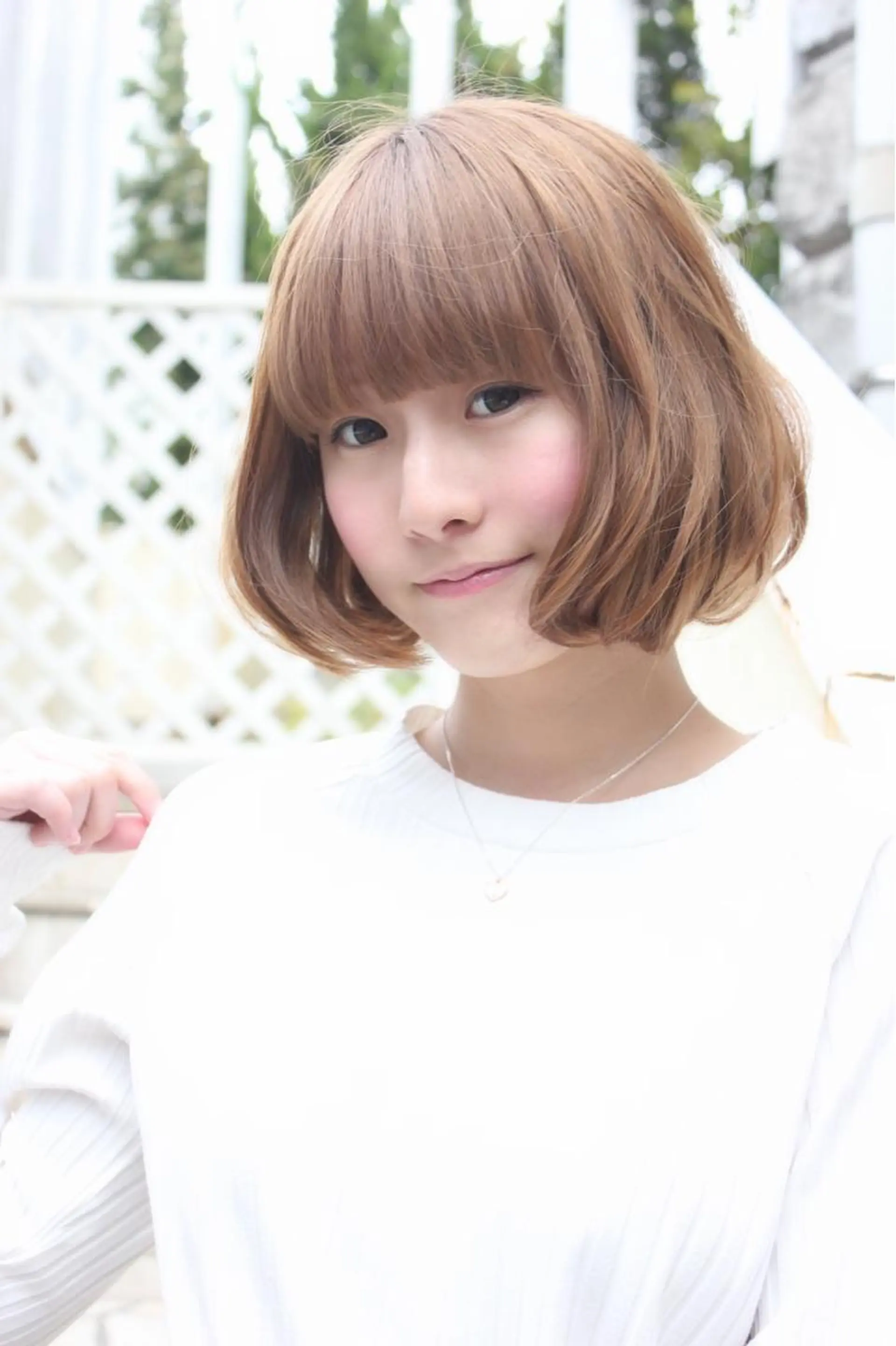 ショート ミディアム カラー パーマ ボブ カット 代表　YUKI ☆のヘアスタイル