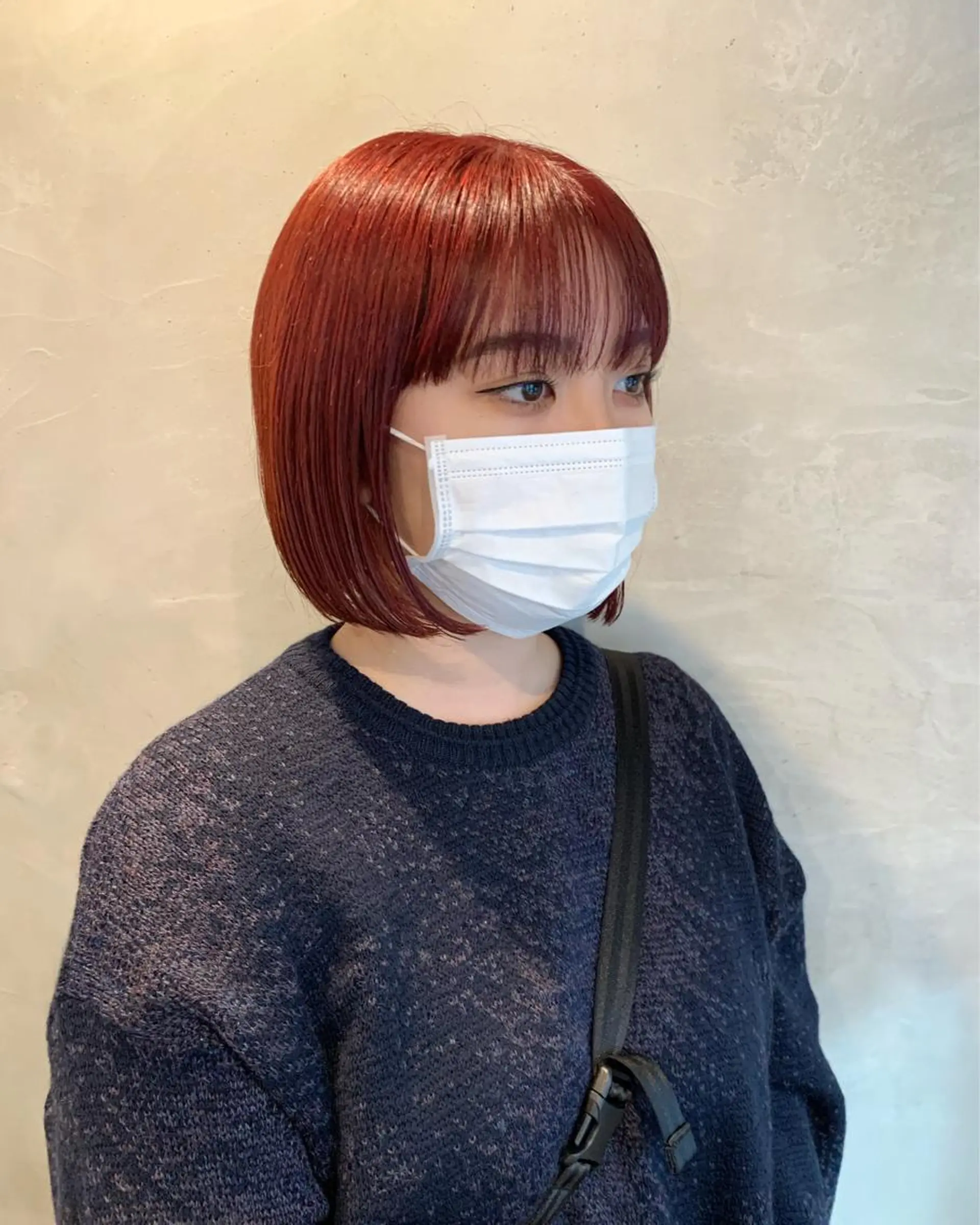 ミディアム カラー メンズ ヘアカラー 落合希 Olivebeigeのヘアスタイル