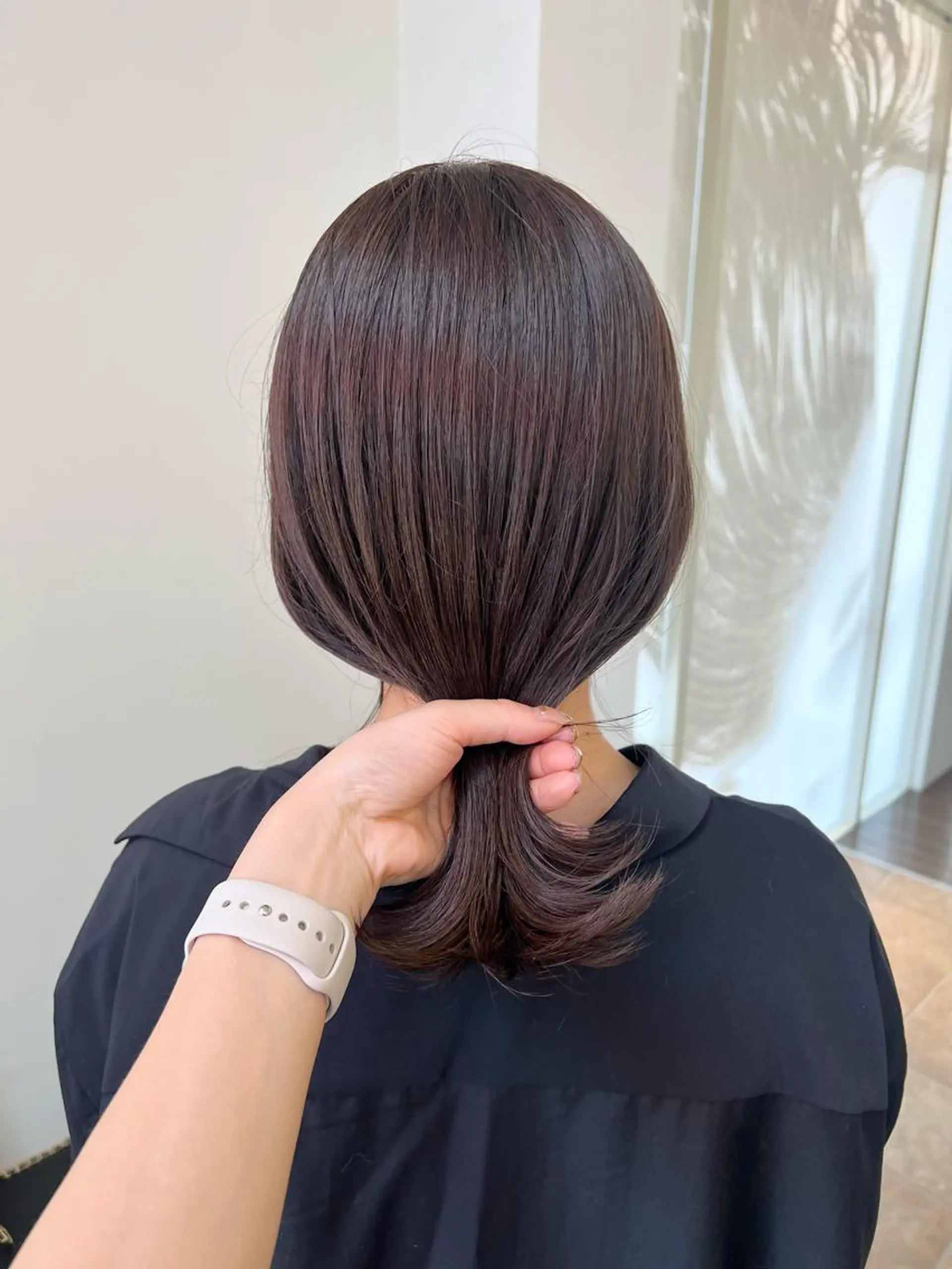 ミディアム カラー ブリーチ 透明感カラー ブリーチなしカラー ヘアカラー 名古屋美容院 / keinaのヘアスタイル