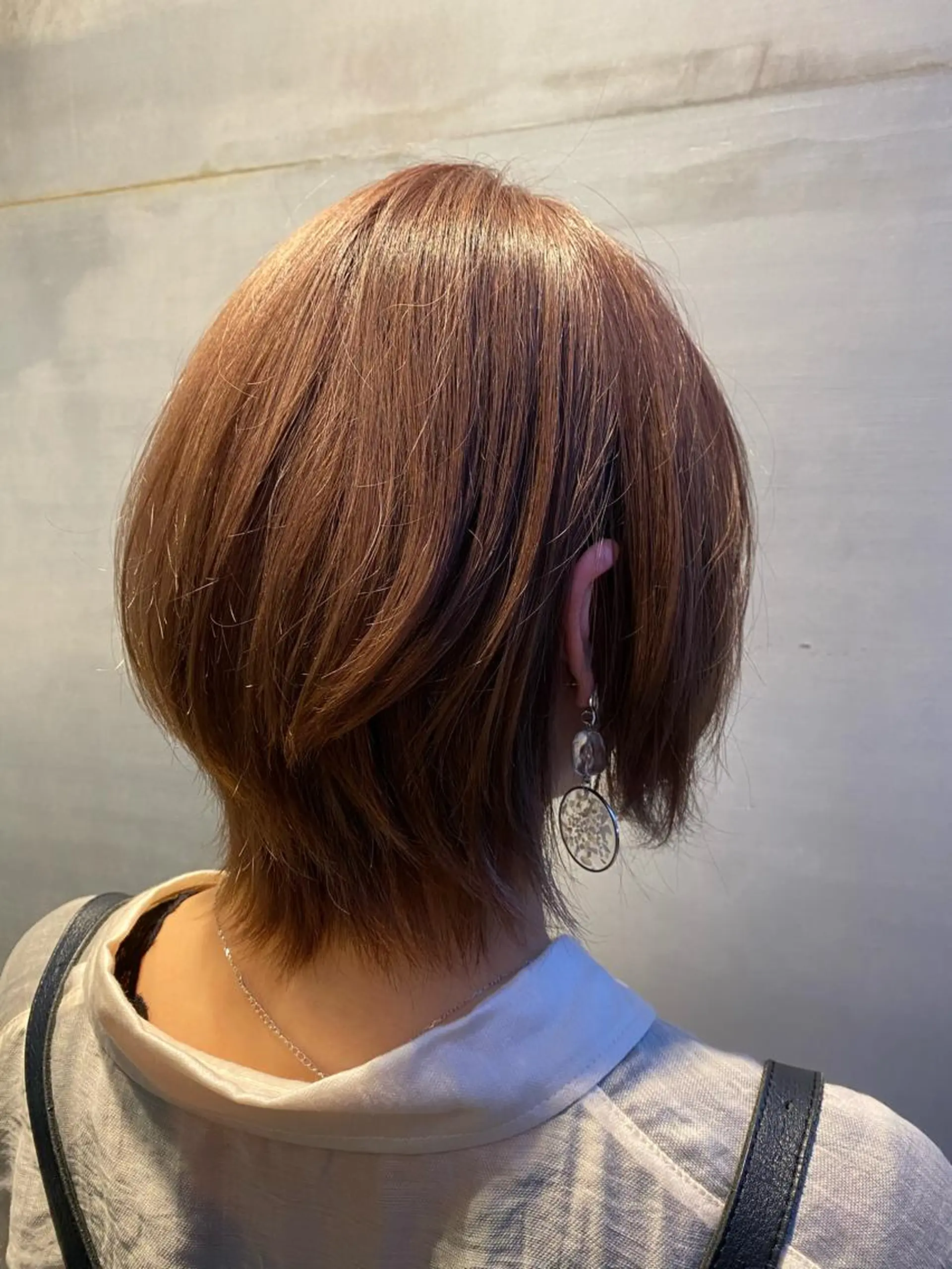 ショート カラー brace今里店店長 加井直樹のヘアスタイル