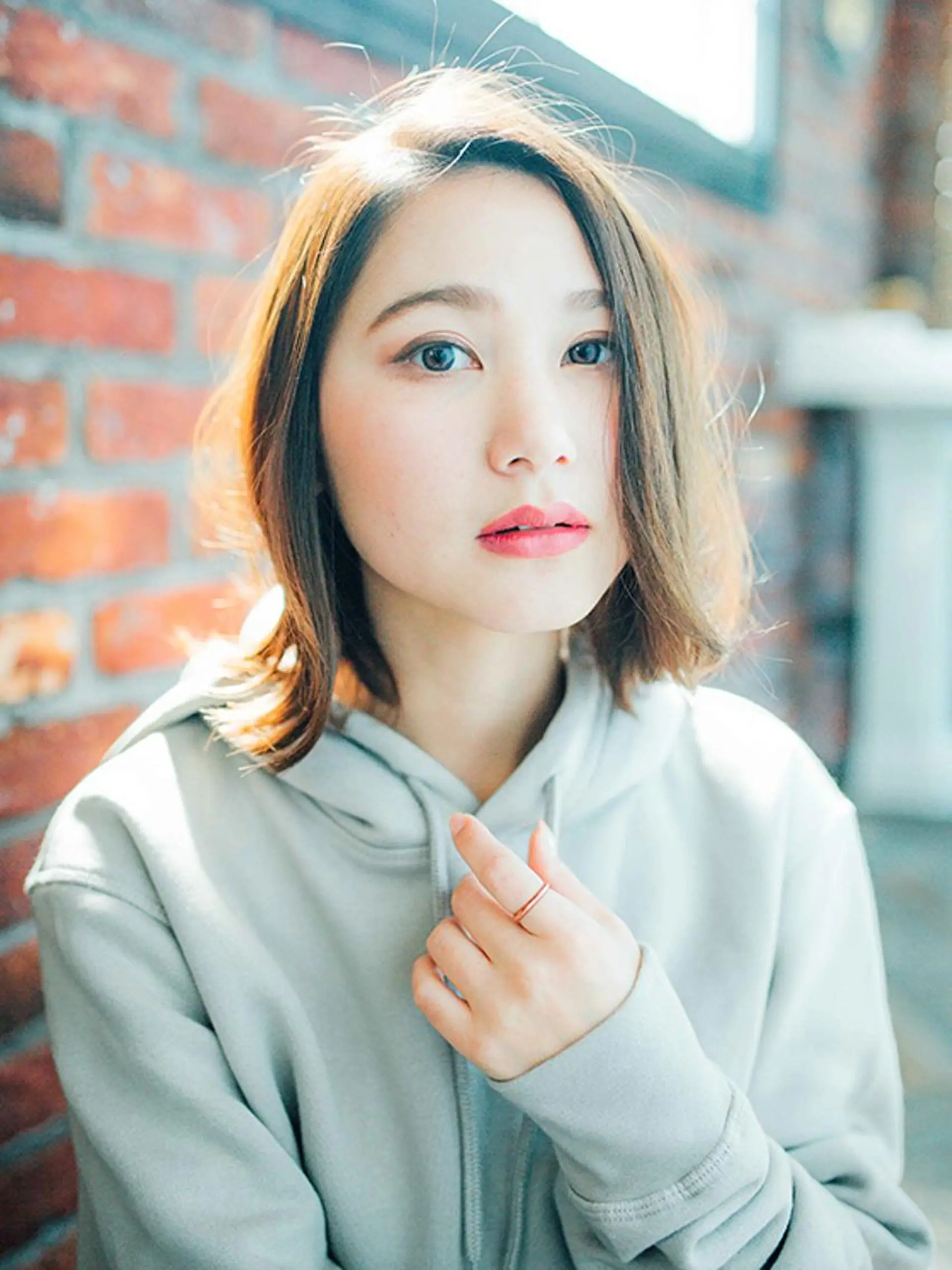 ミディアム カラー パーマ ヘアアレンジ 【公式】amble luxe池袋東口🩷のヘアスタイル