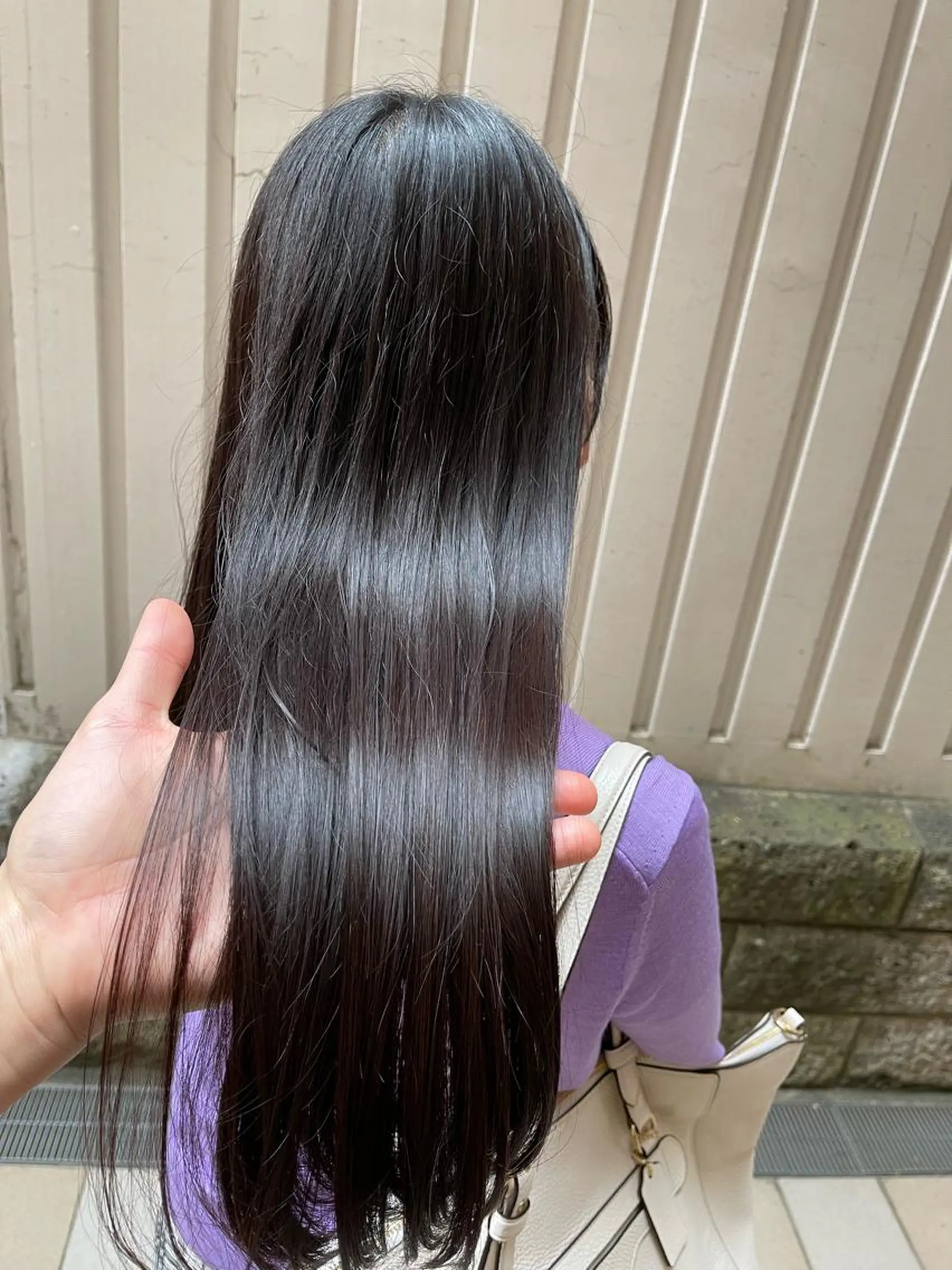 ロング ヘアカラー トリートメント antica YOSHIのヘアスタイル