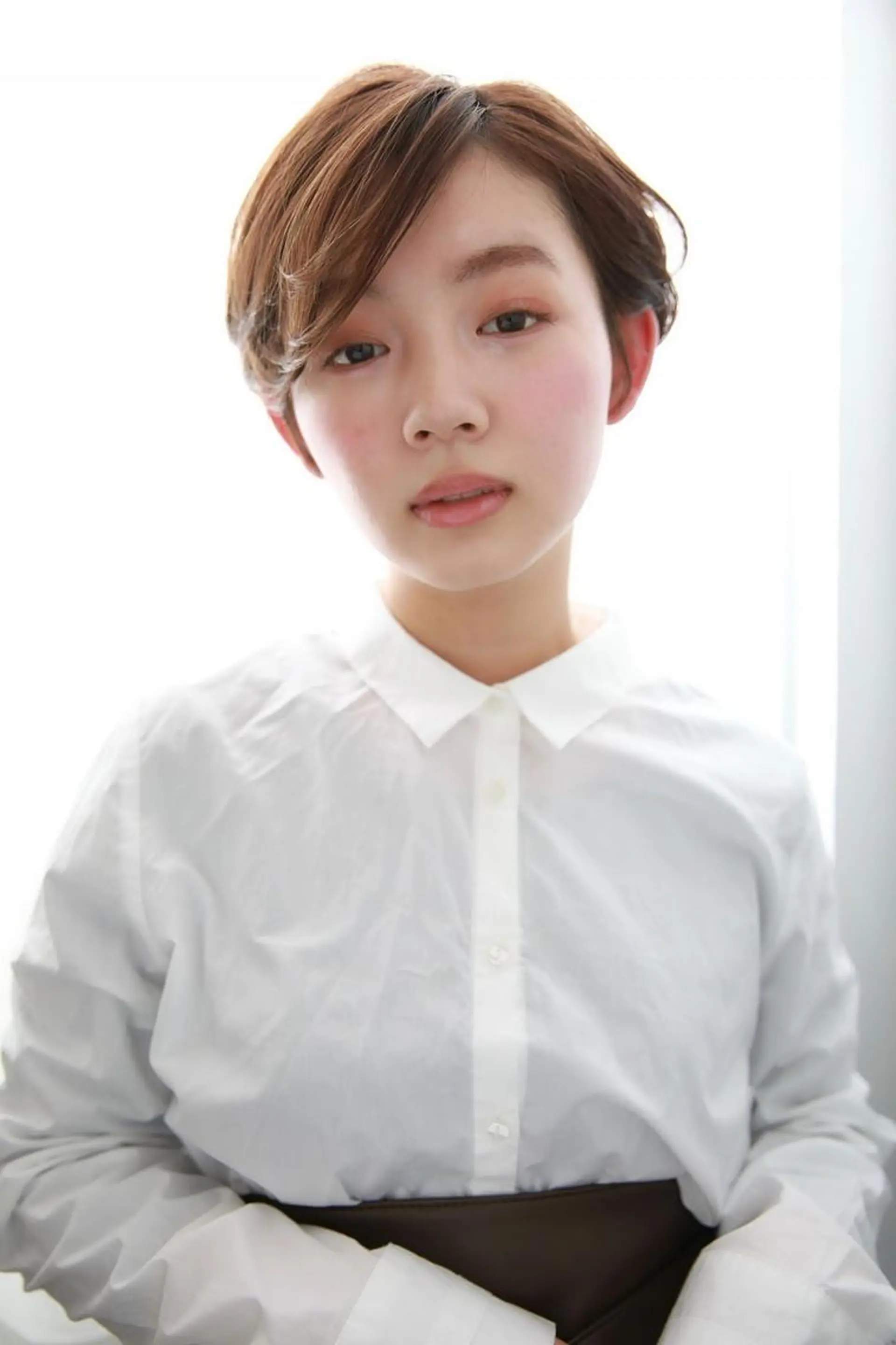 ショート カラー パーマ ヘアアレンジ 山下 直人のヘアスタイル