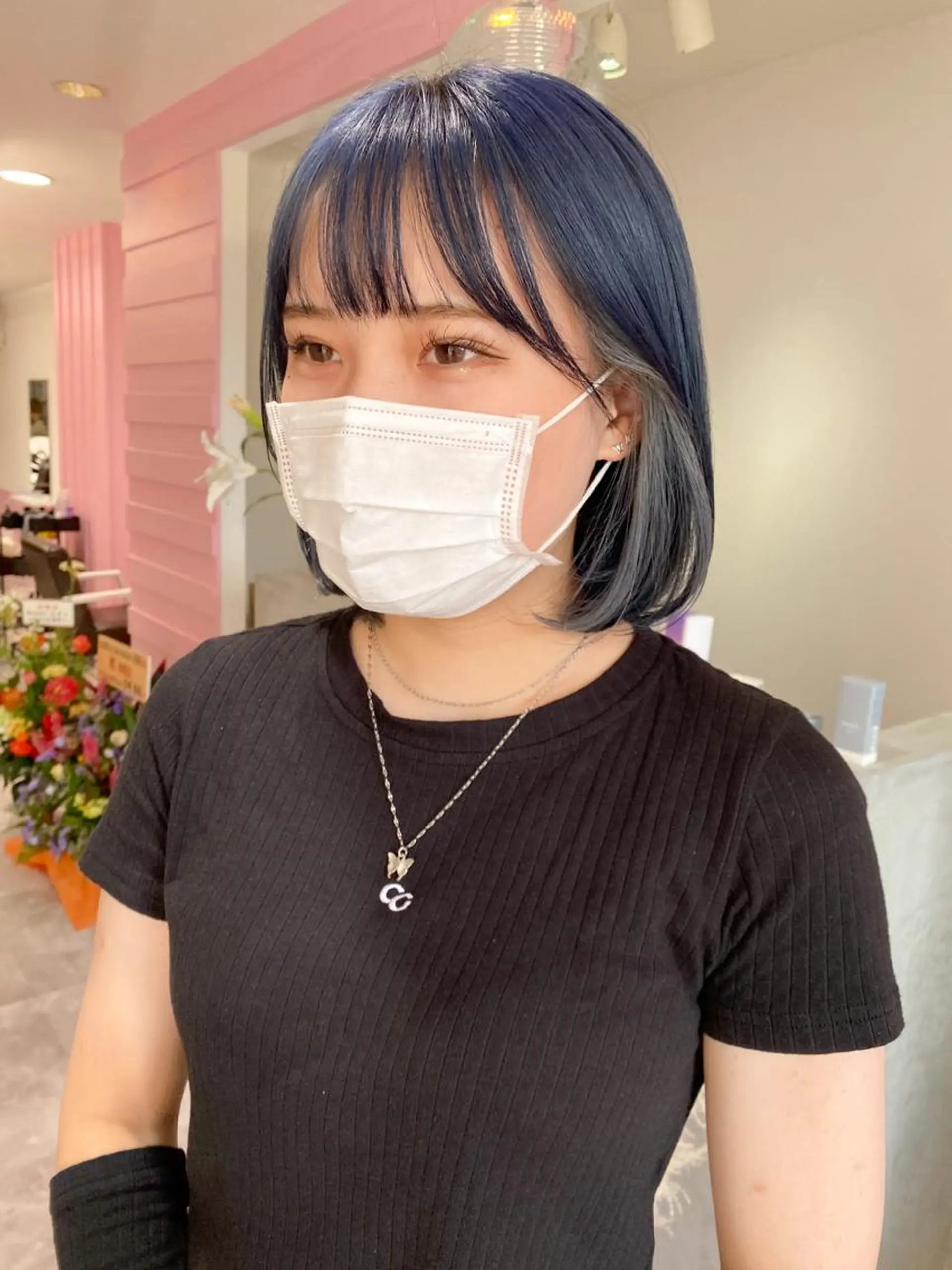 ショート 髪質改善韓国レイヤー SHIORI🦋のヘアスタイル