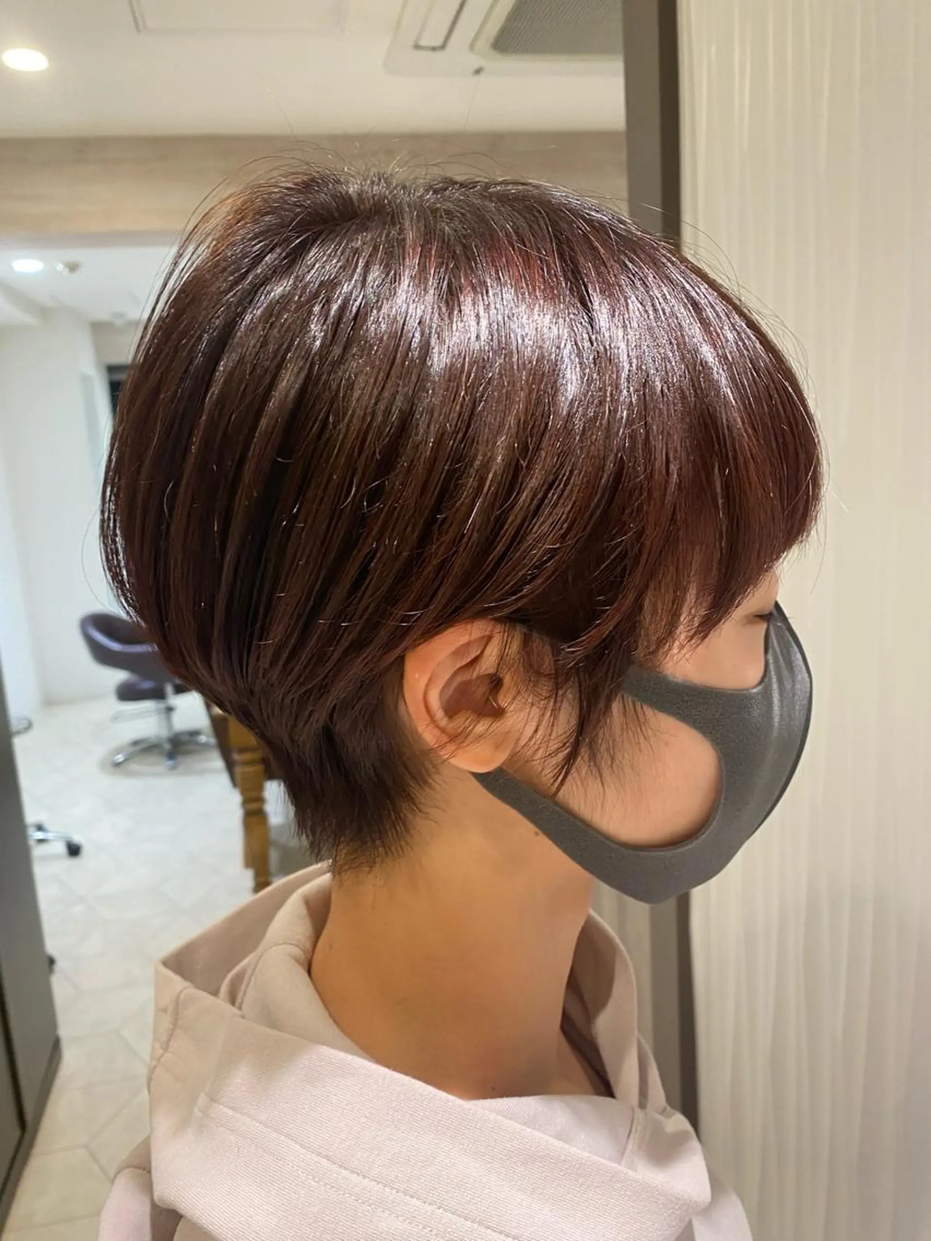 ショート 大倉 未波のヘアスタイル