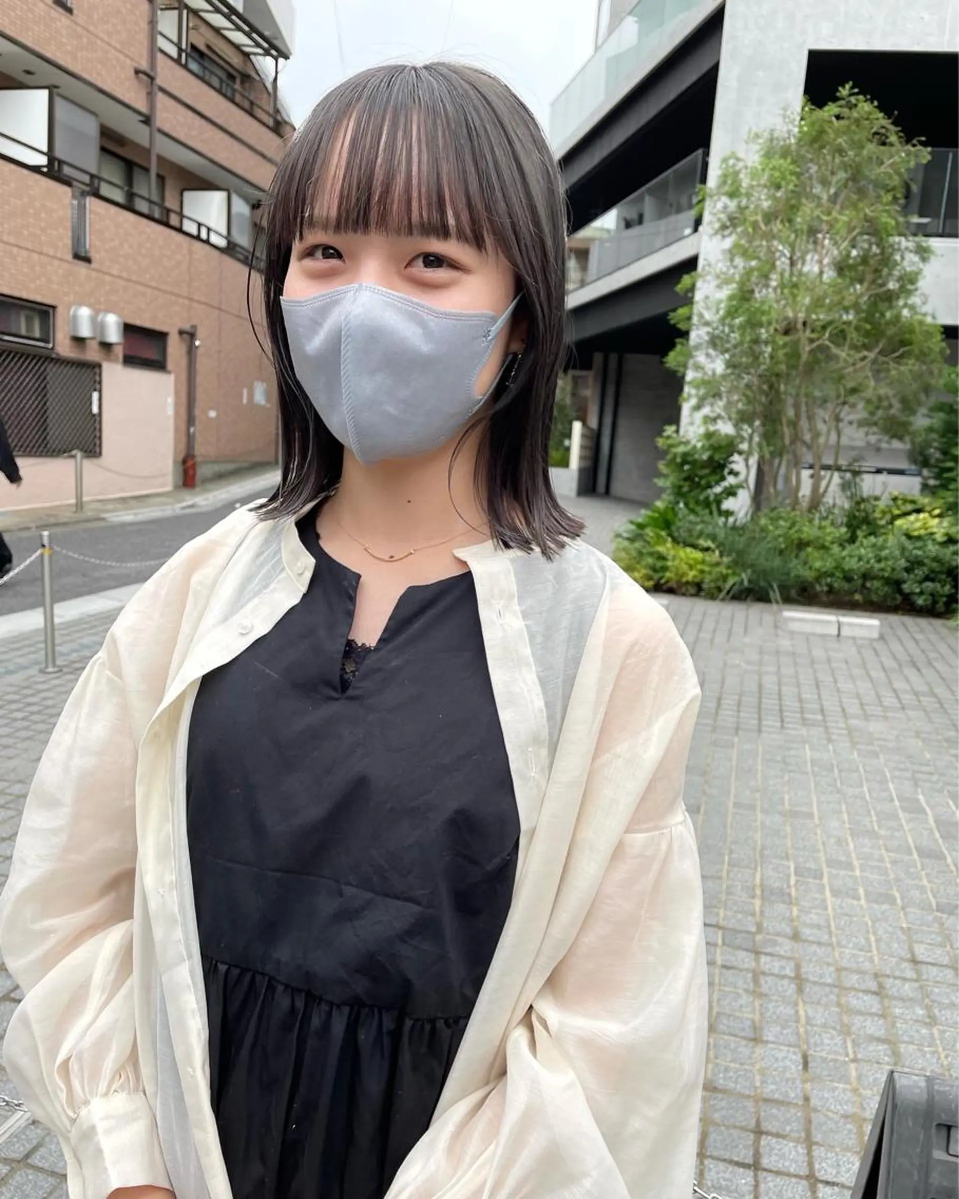 ショート カラー グレージュ カット ヘアカラー トリートメント パーマ/透明感カラー /ボブ/吉田一生のヘアスタイル