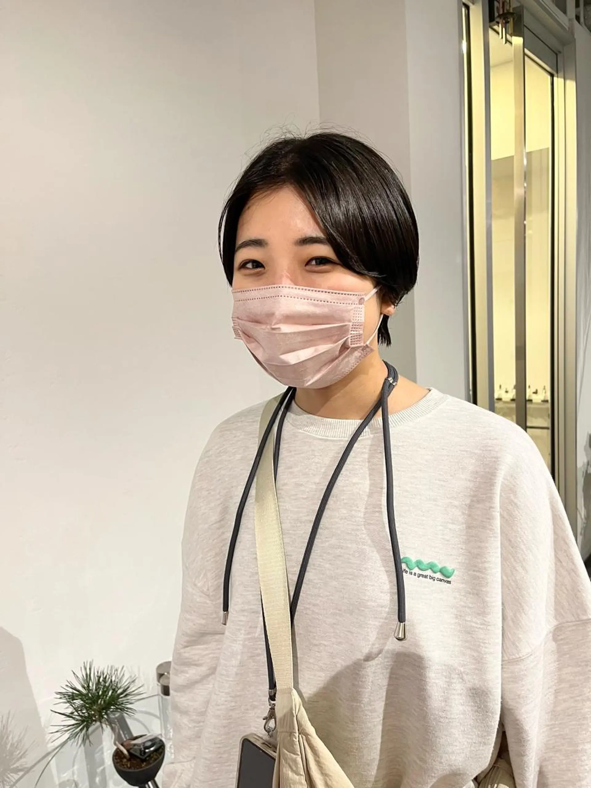 ショート ハンサムショート ショートヘア カット ショート/パーマ/ カラー/FUKOのヘアスタイル