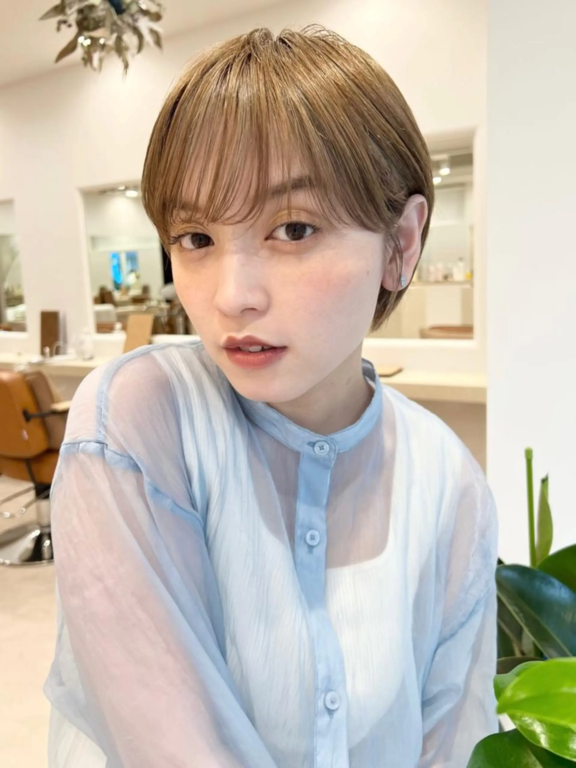 ショート 💙31日限定 💙金井悠華💙のヘアスタイル