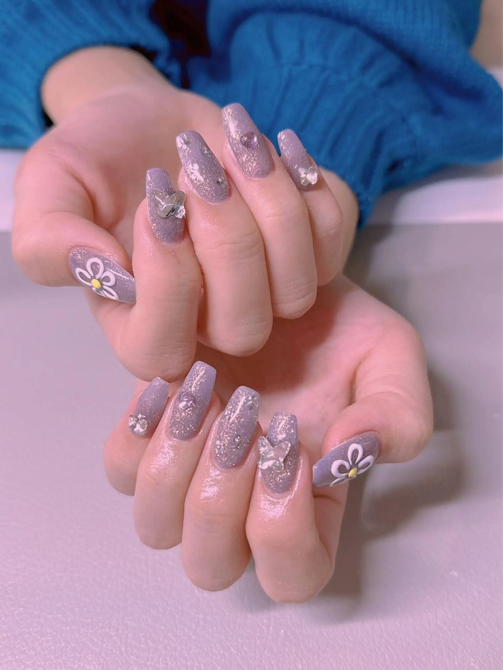 ネイル 長さだし専門店 M2 rikaのネイルデザイン