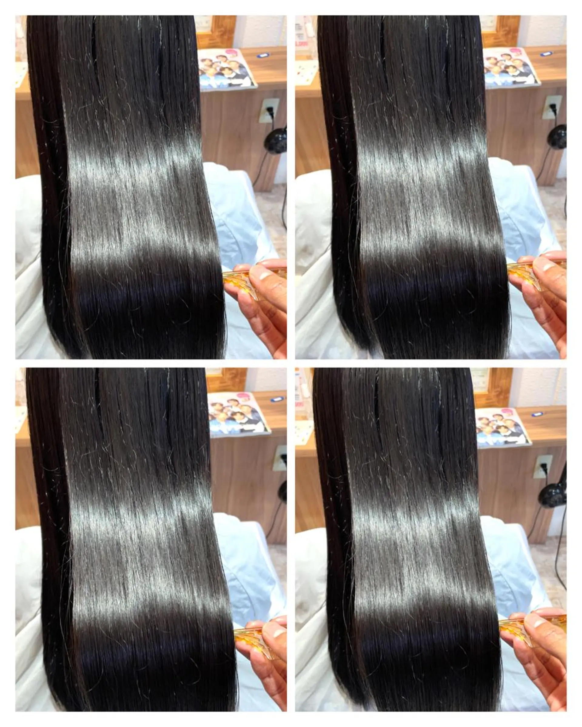 ロング カラー 切りっぱなしボブ アディクシーカラー アッシュ アッシュブラック ベージュカラー xepu【エクシープ】所属・💎縮毛矯正・ 美髪💎DAICHIのヘアスタイル