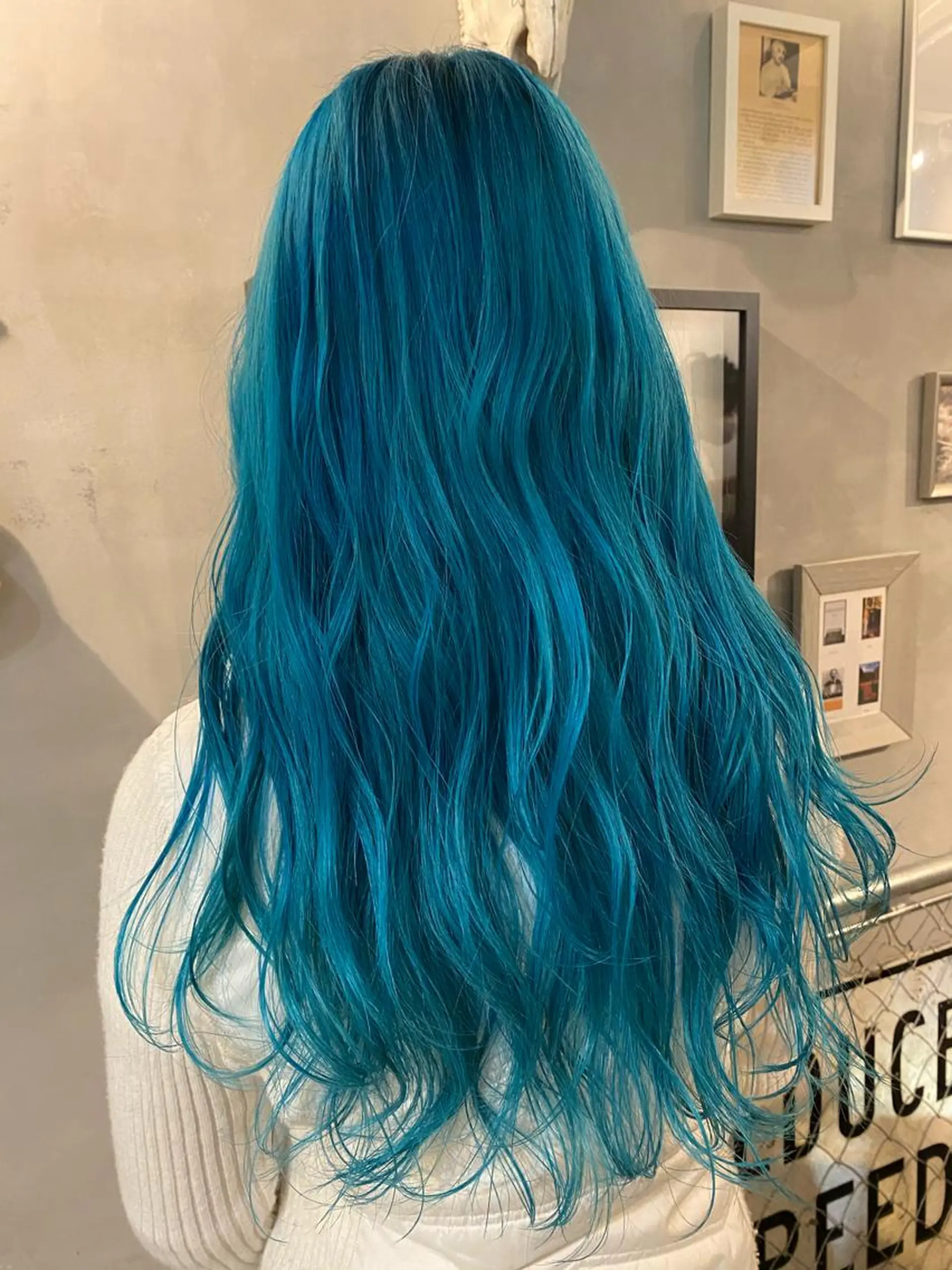 ロング ヘアカラー トリートメント MIYU💋💖 〈XENA渋谷本店〉のヘアスタイル