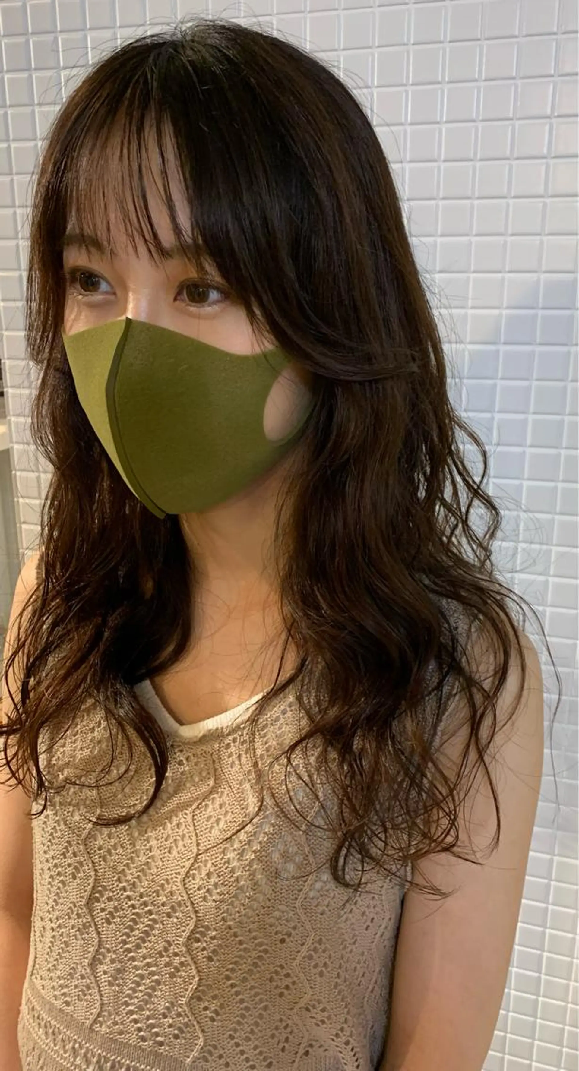 セミロング セミロングパーマ 韓国風ヘア 鈴木 啓太のヘアスタイル