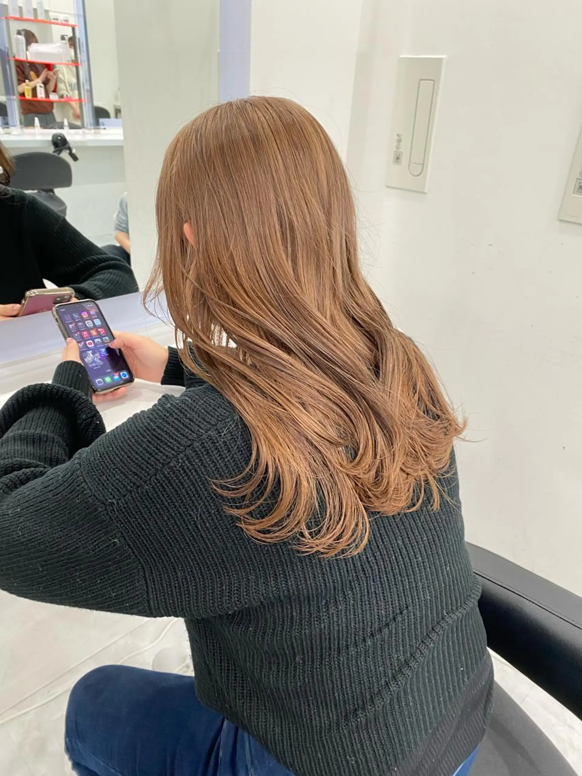 セミロング カット 韓流メンズカット パーマ/KOTAのヘアスタイル