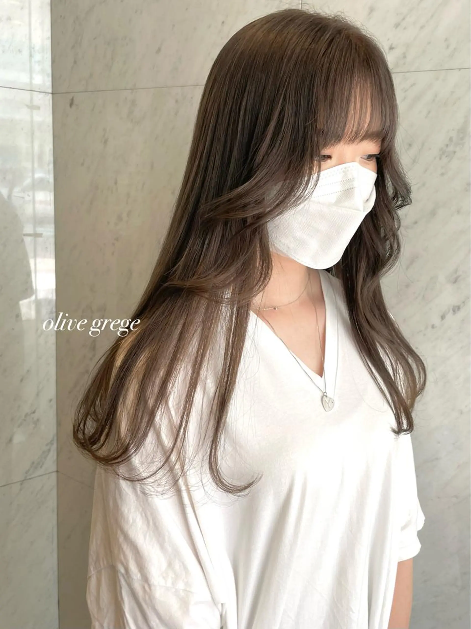 ロング カラー パーマ ヘアアレンジ カット ヘアカラー トリートメント NANA／trend style🕊🍑のヘアスタイル