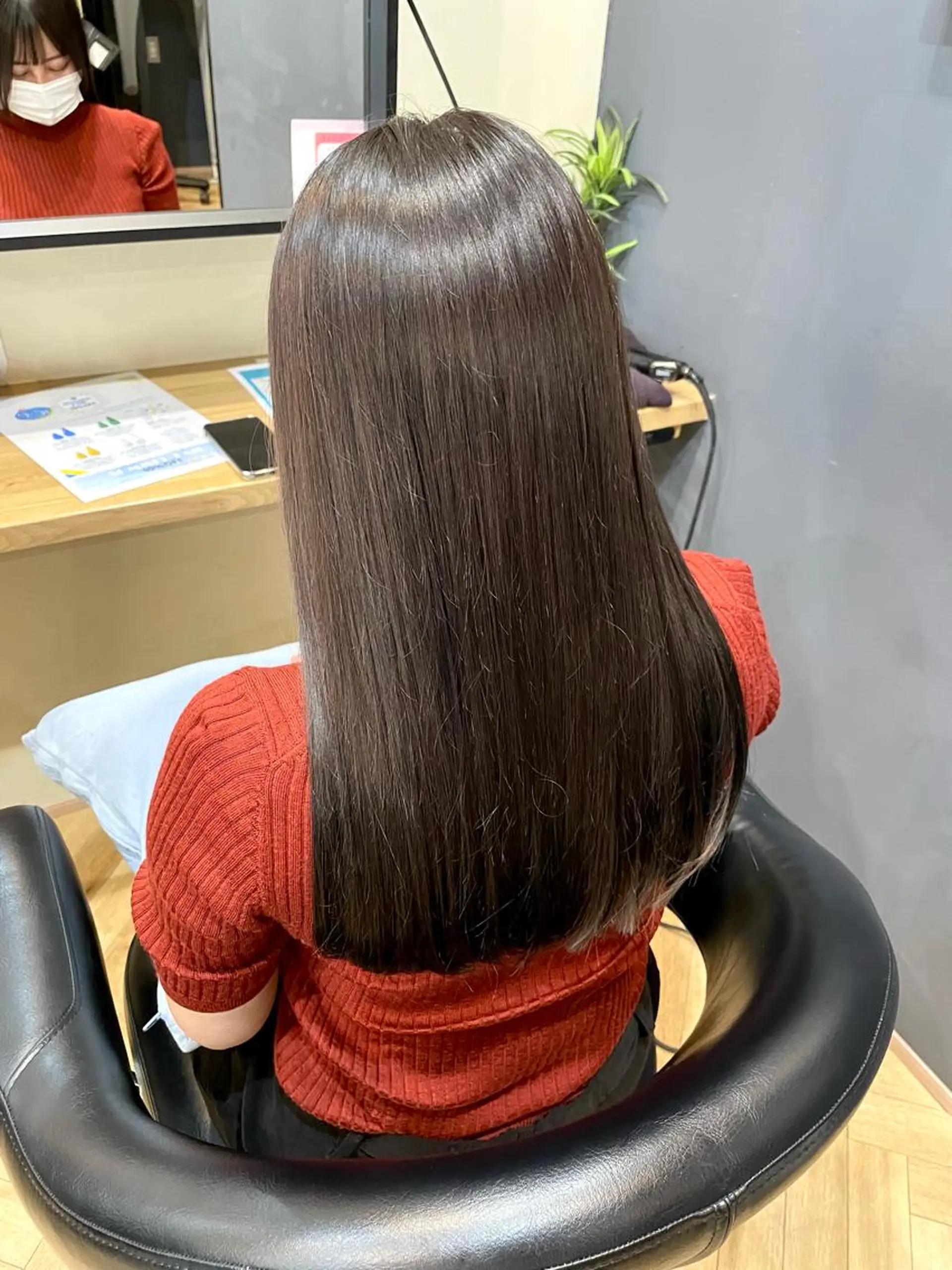 ロング カット トリートメント 韓国ヘア/レイヤー 🇰🇷/艶髪/長橋のヘアスタイル