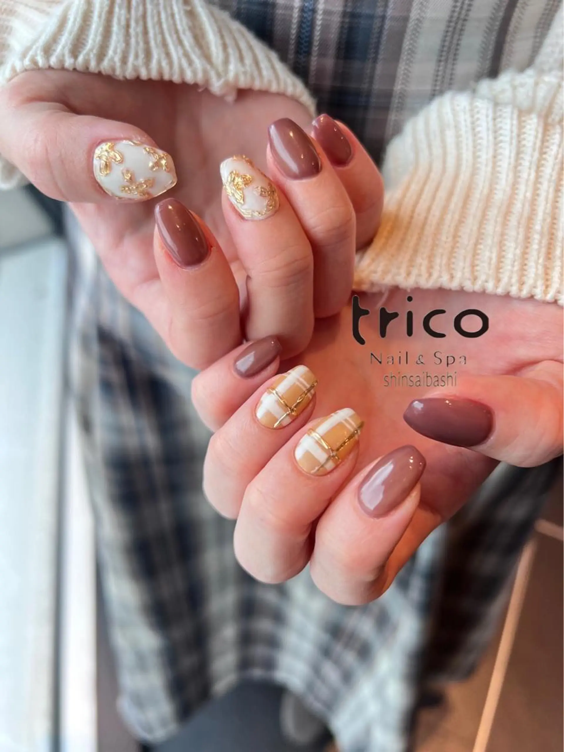 ネイル ハンドネイル 竹本 恵美のネイルデザイン