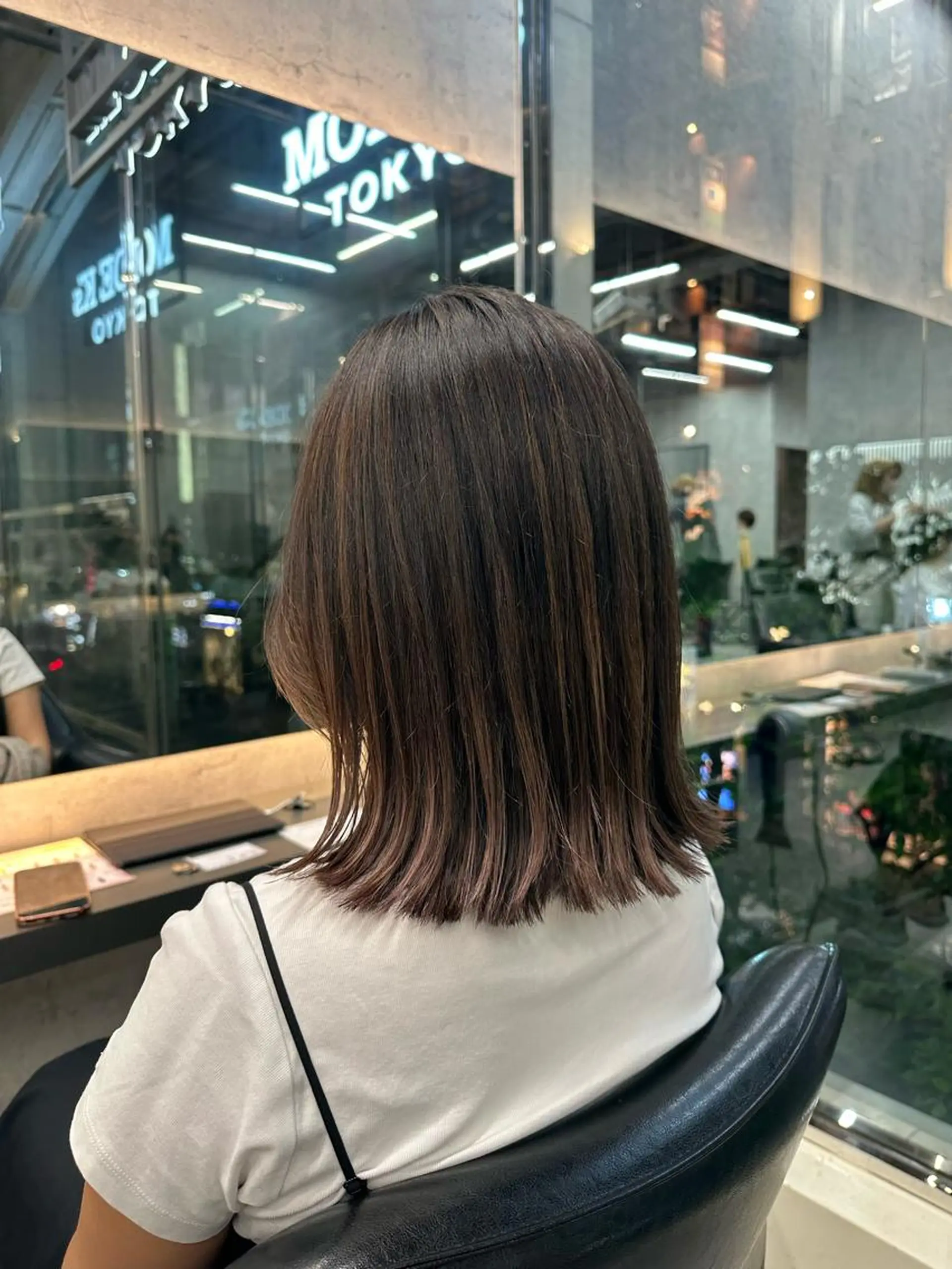 ミディアム Misora/ボブ/ レイヤー/艶カラーのヘアスタイル