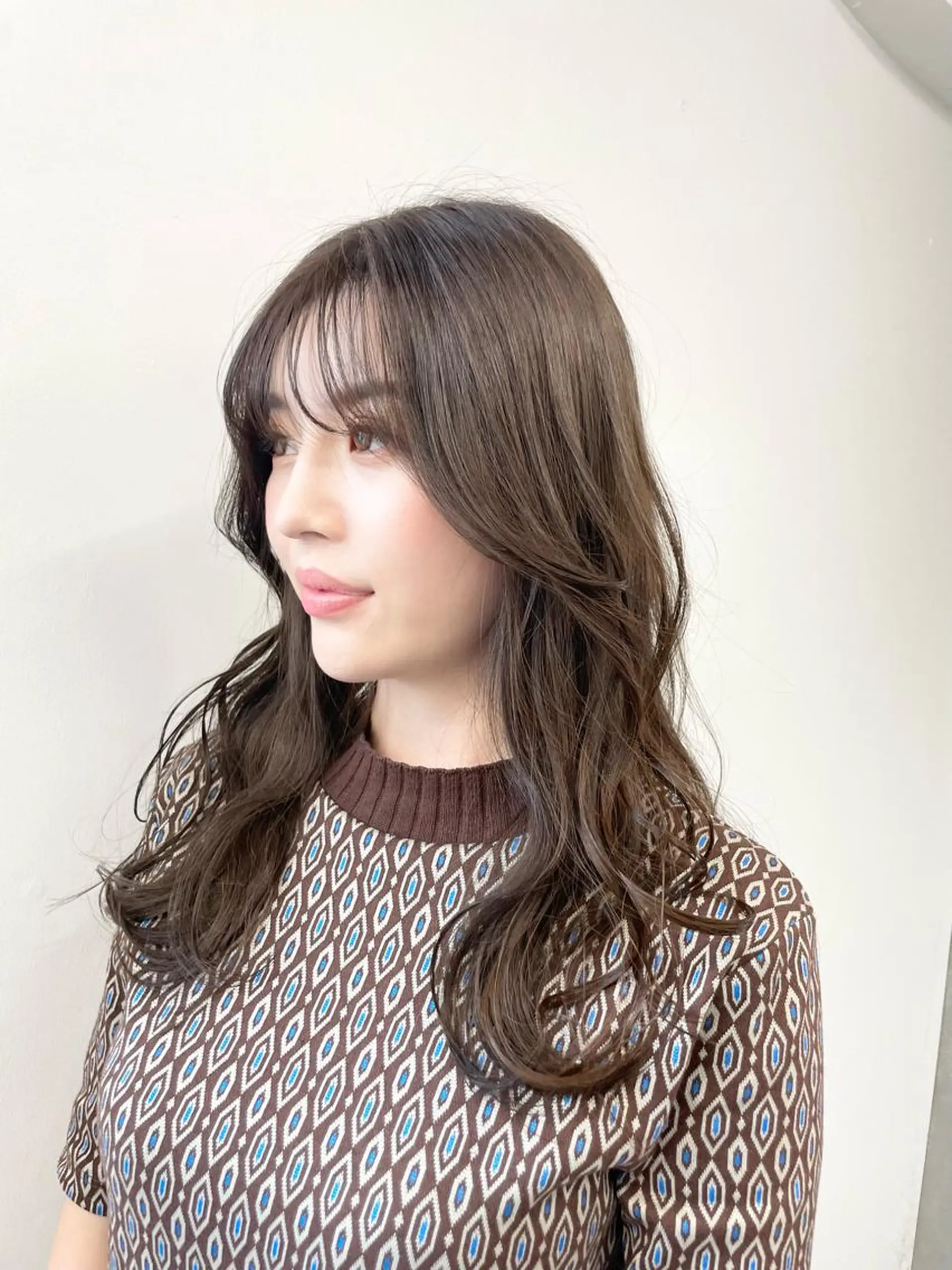 セミロング カラー カット ヘアカラー 色気レイヤー& ショートはお任せ🌟のヘアスタイル