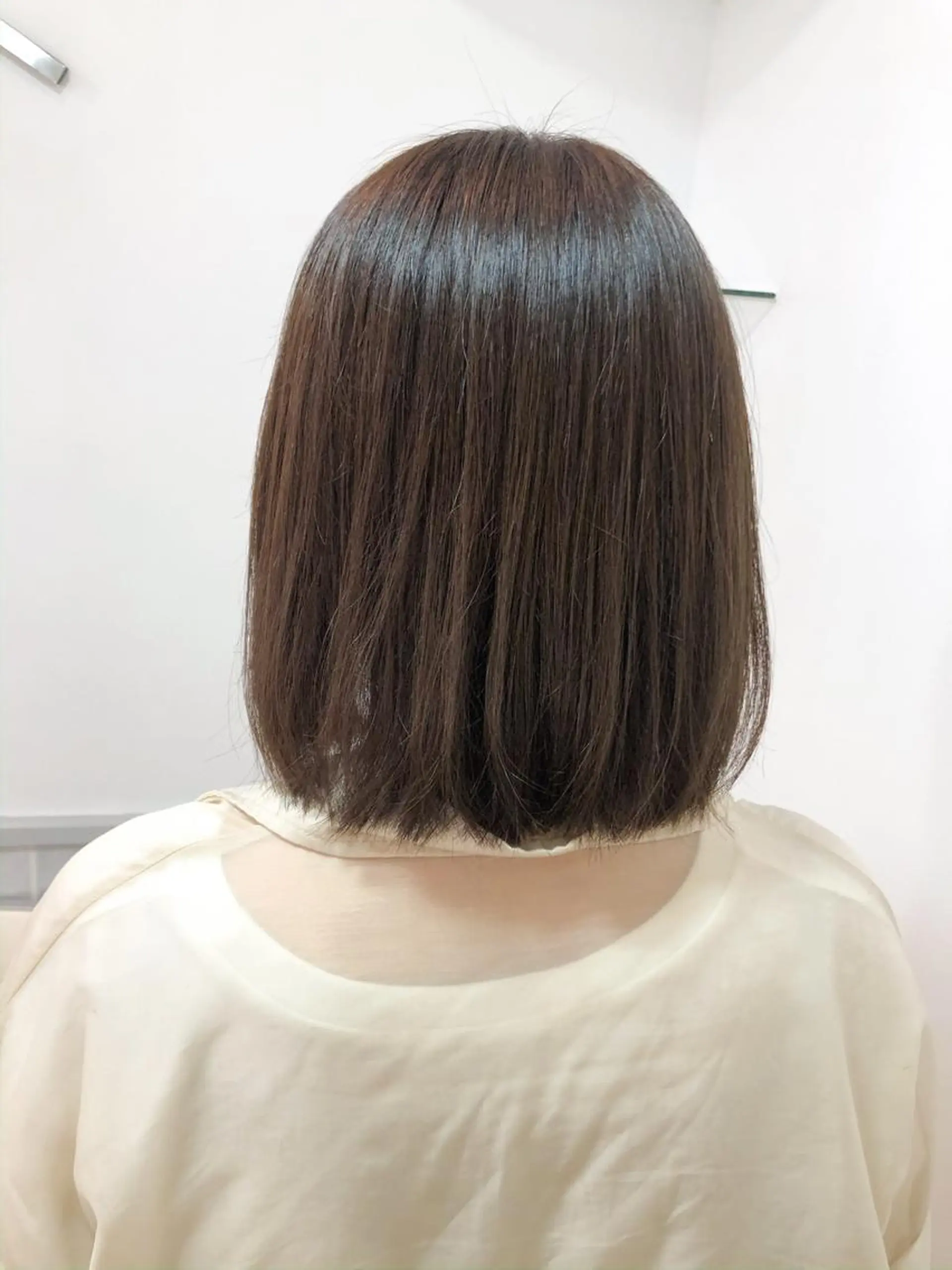 ミディアム カラー miyu 美髪縮毛矯正𓂃꙳⋆のヘアスタイル