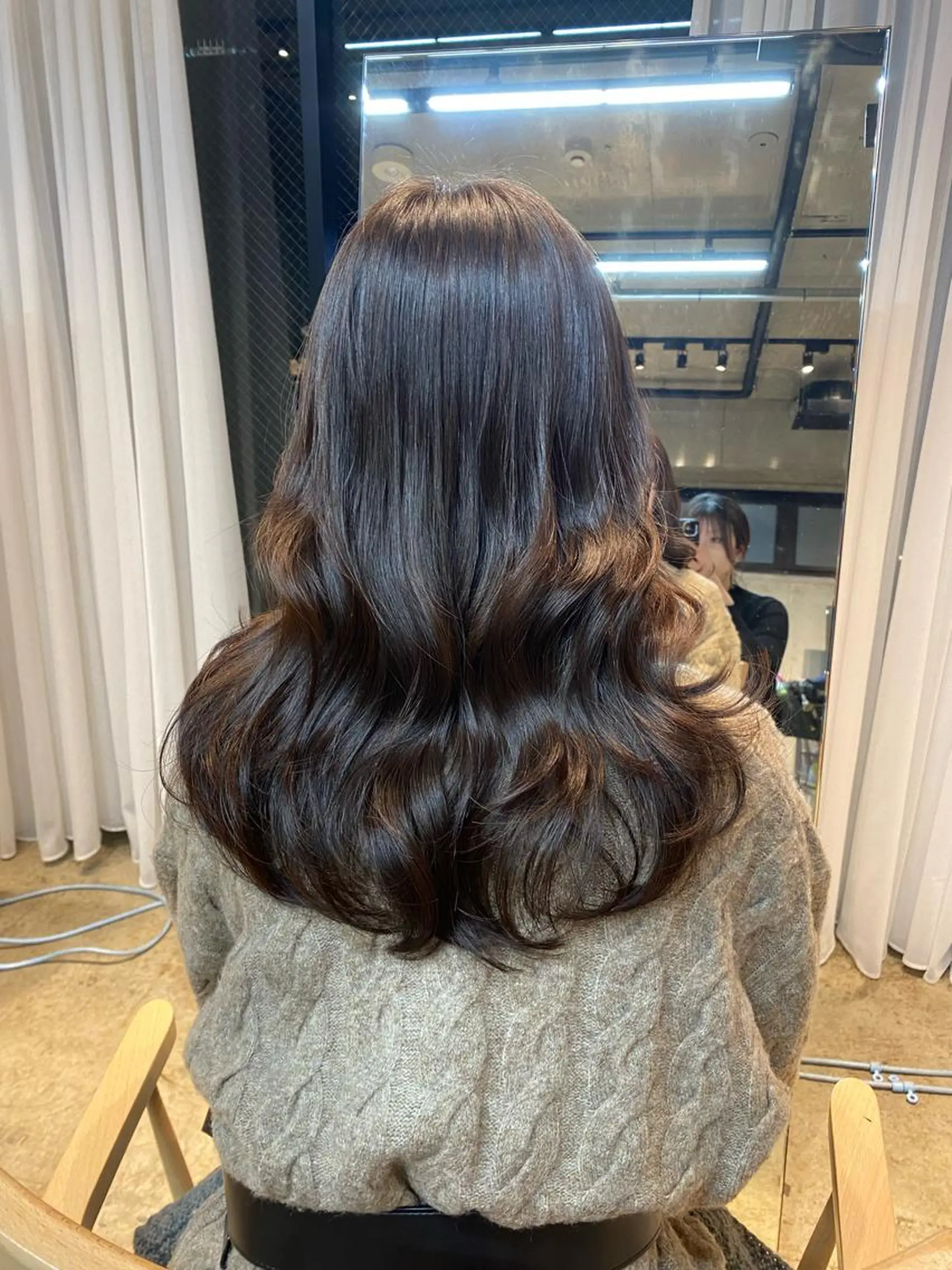 セミロング 飯田 みづきのヘアスタイル