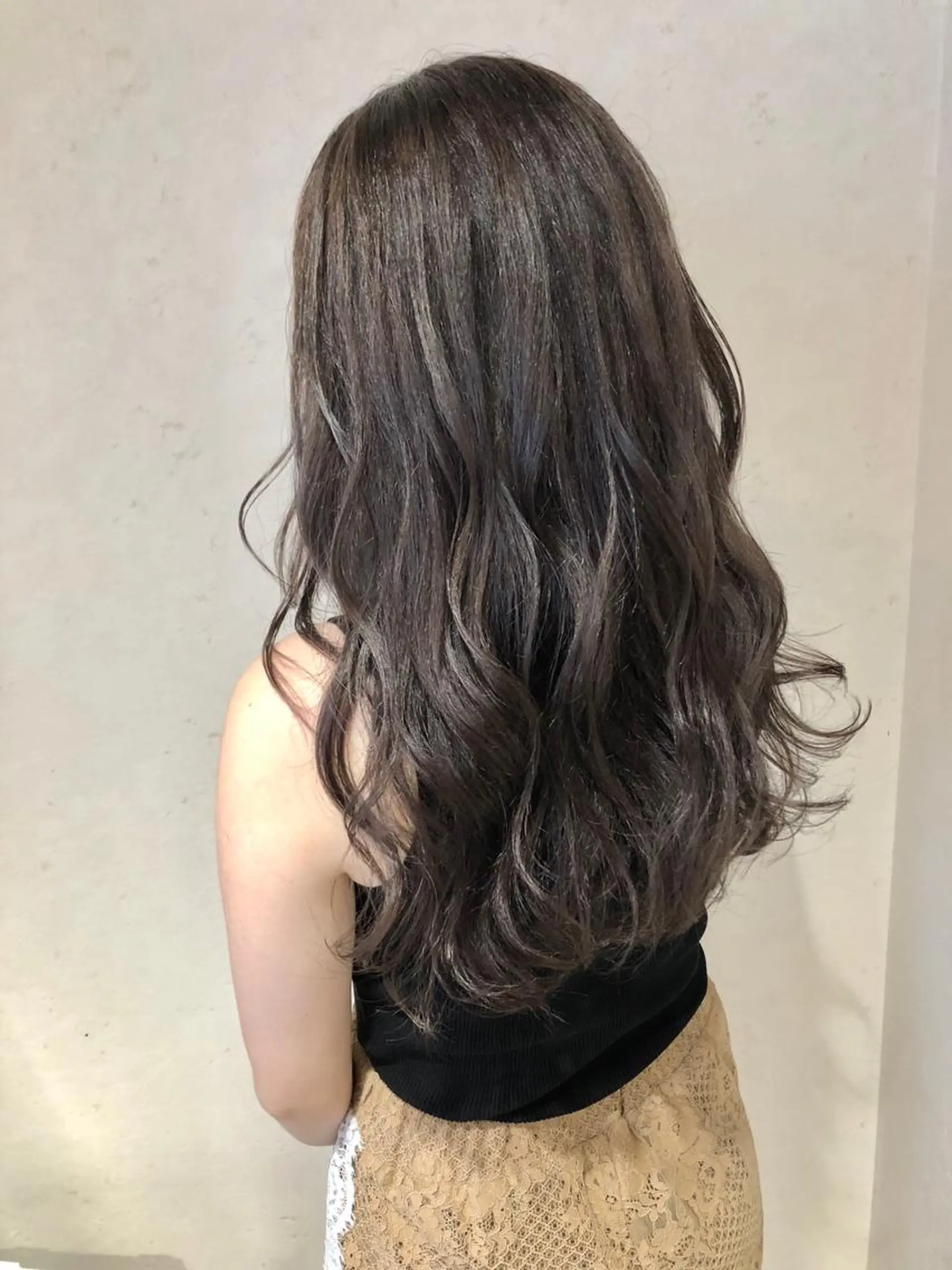 ロング カラー アッシュ アッシュグレー 透明感カラー 恵比寿🤍似合わせ 艶髪育成特化 清水のその他イメージ