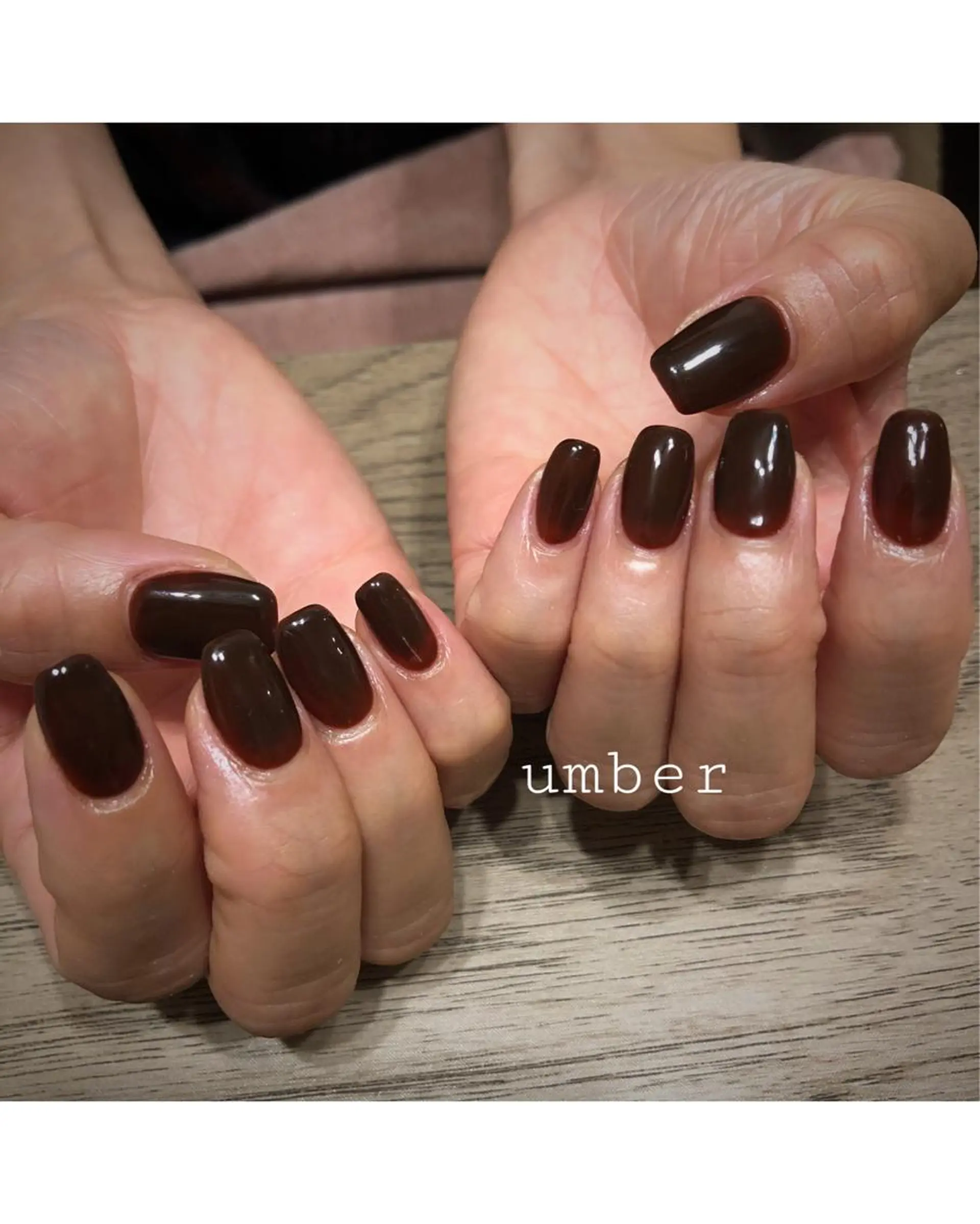 ネイル クリアネイル フットネイル フレンチネイル グラデーション マグネットネイル ハンドネイル umber 三茶1分のネイルデザイン