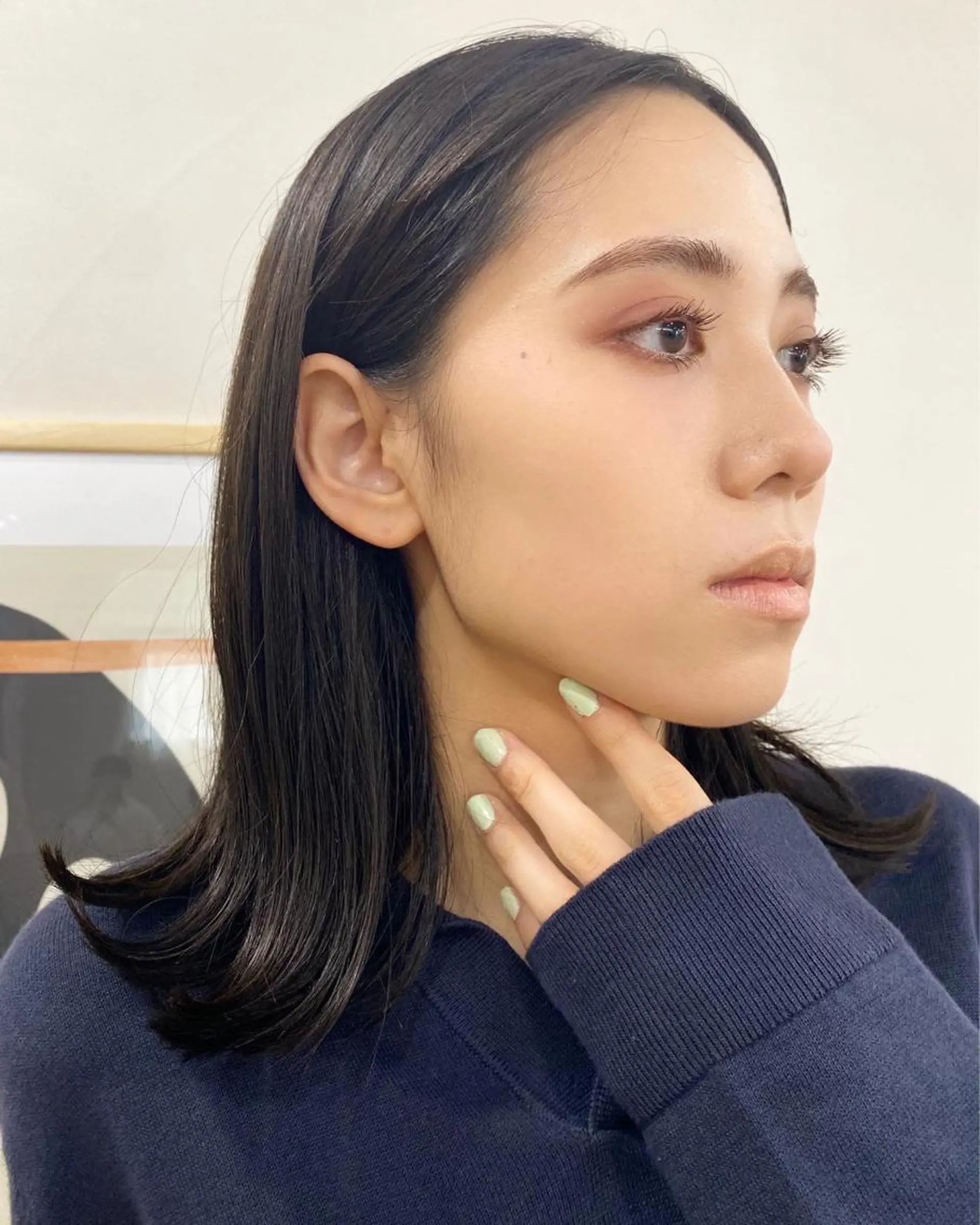 セミロング カラー ヘアアレンジ マツエク・マツパ アイブロウ Natural仙台長町店所属・shoji༄ mikuのヘアスタイル