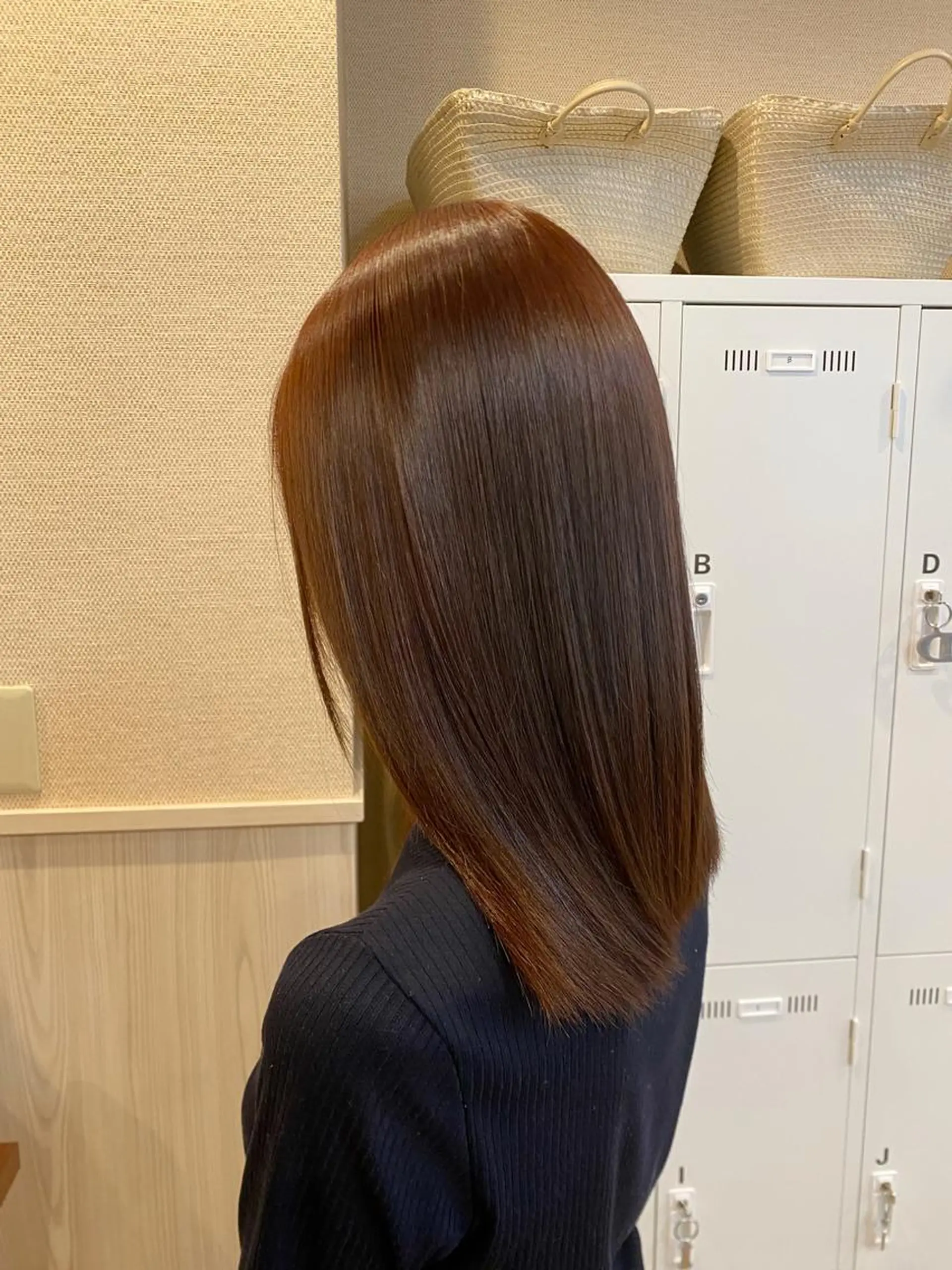 カラー ブラウンカラー ピンクカラー ヘアカラー トリートメント NUMBER 天王寺YUYAのヘアスタイル