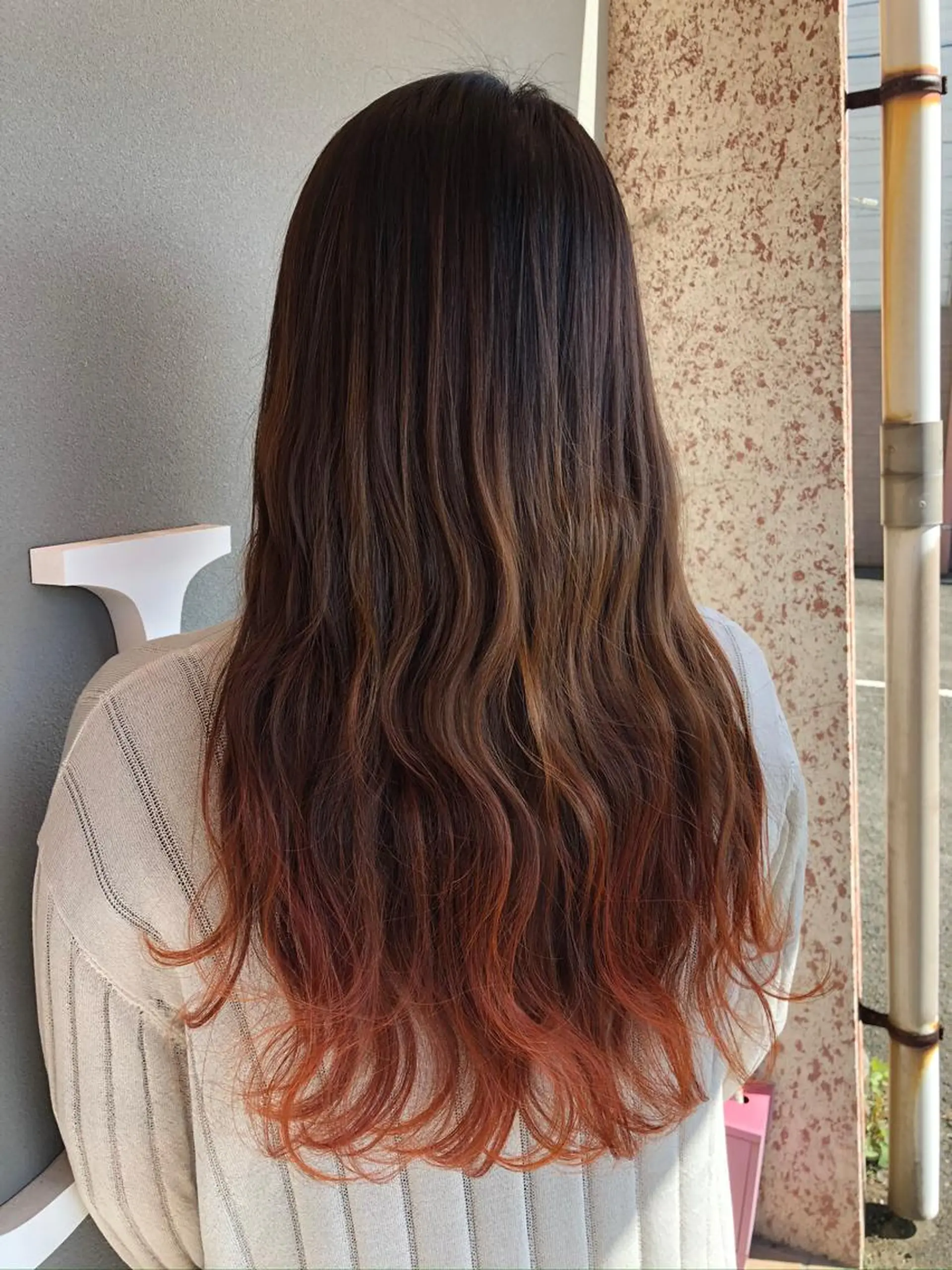 セミロング カラー ヘアアレンジ ヘアカラー トリートメント U&i所属・大塚 貴之のヘアスタイル