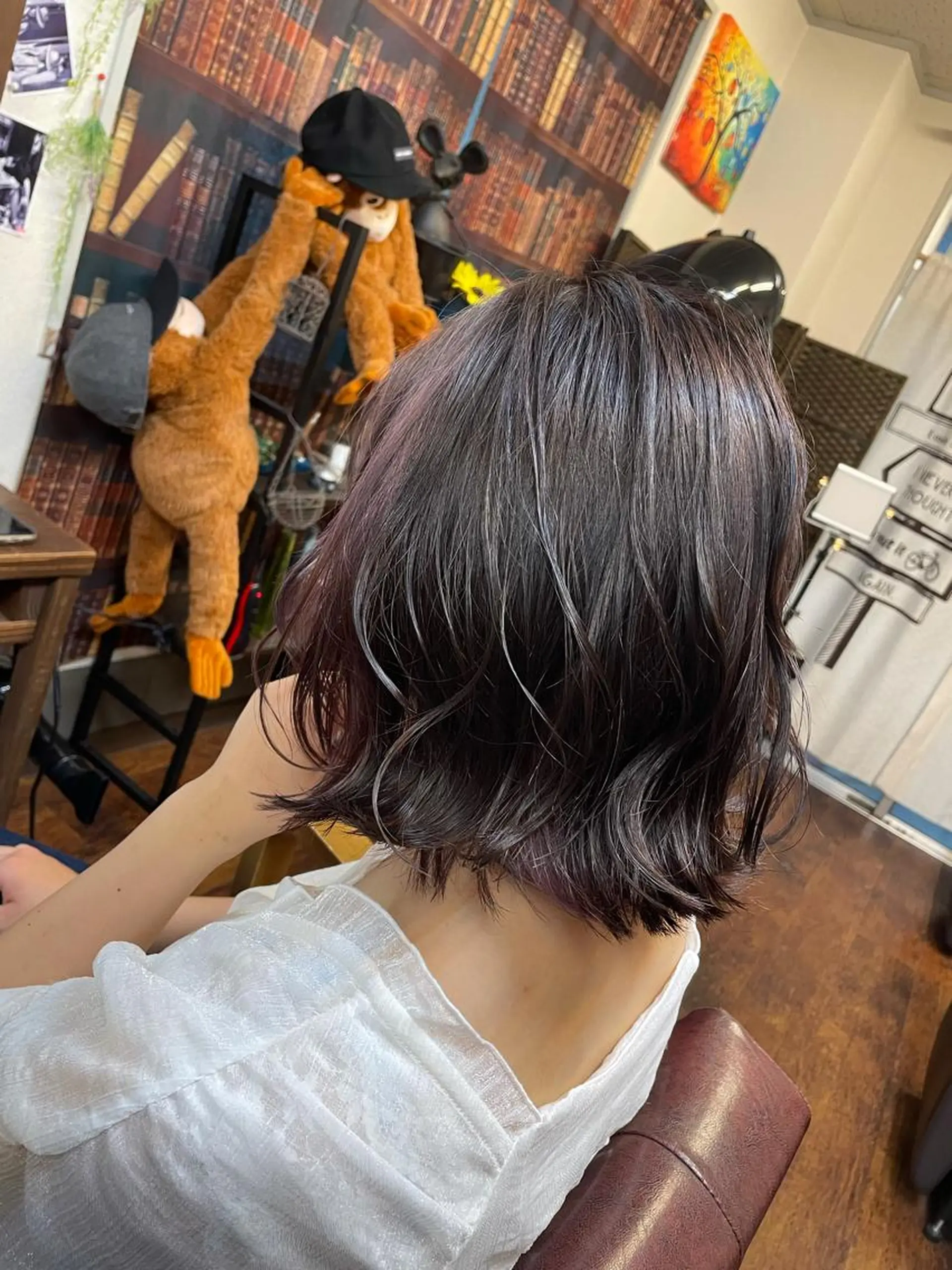 ミディアム カラー インナーカラー ピンクカラー カット ヘアカラー AN'TIA小作所属・AN'TIA小作代表 ⭐︎kazuma⭐︎のヘアスタイル